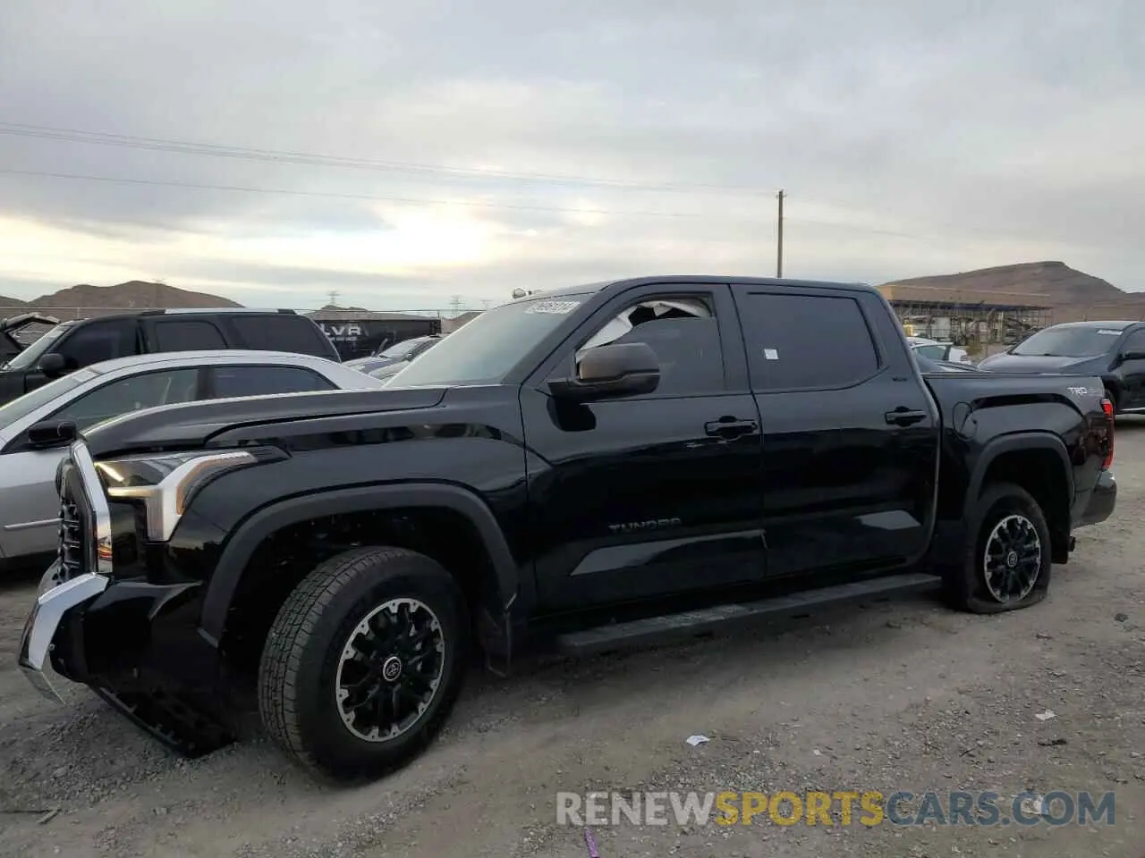 1 Photograph of a damaged car 5TFLA5DB2PX107829 TOYOTA TUNDRA 2023