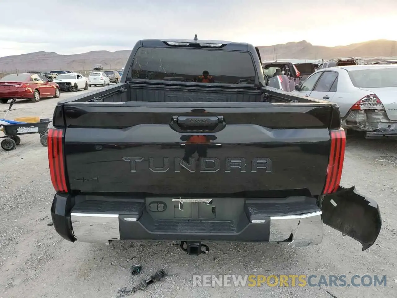6 Photograph of a damaged car 5TFLA5DB2PX107829 TOYOTA TUNDRA 2023