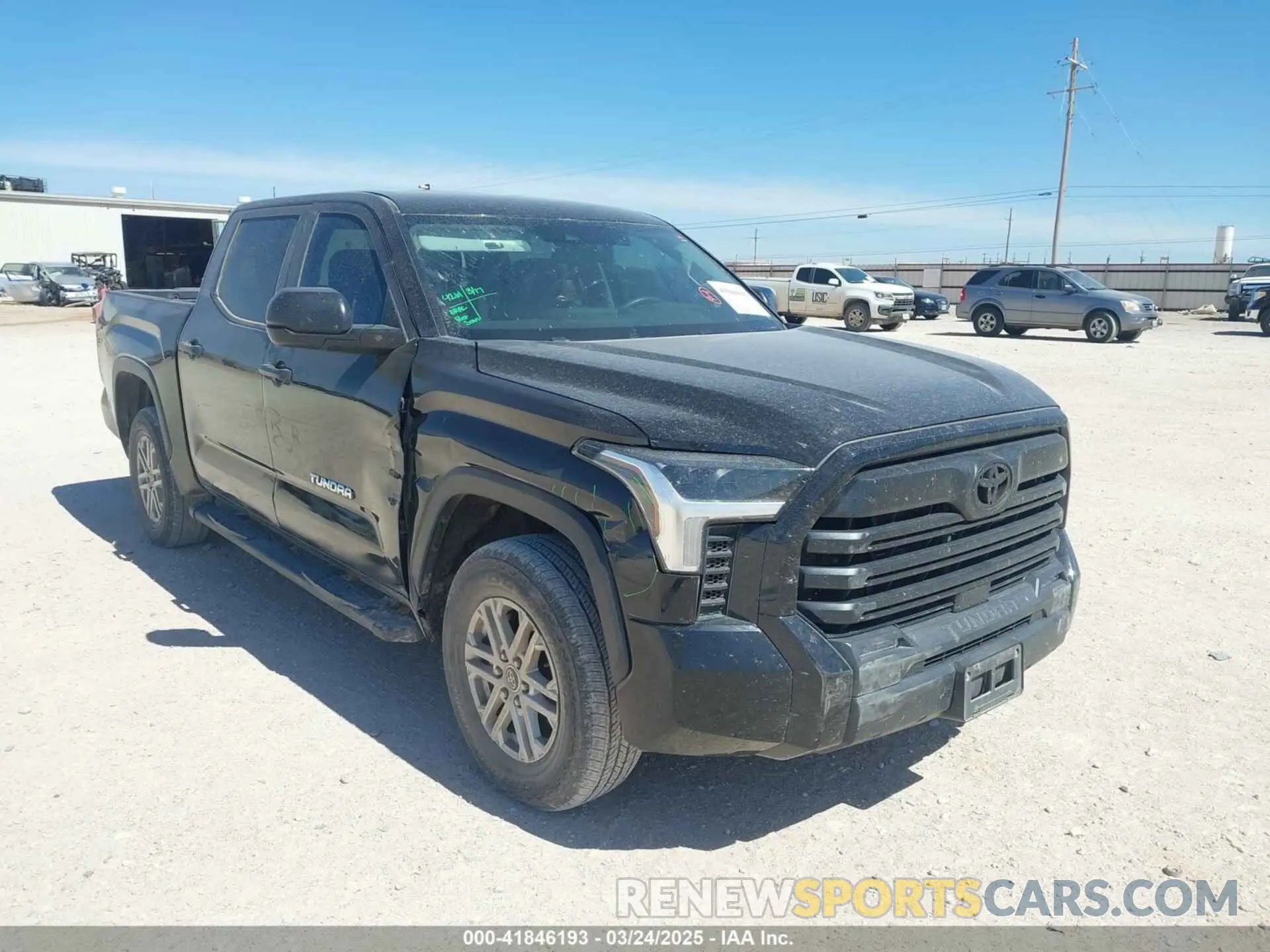 1 Photograph of a damaged car 5TFLA5DB3PX087591 TOYOTA TUNDRA 2023