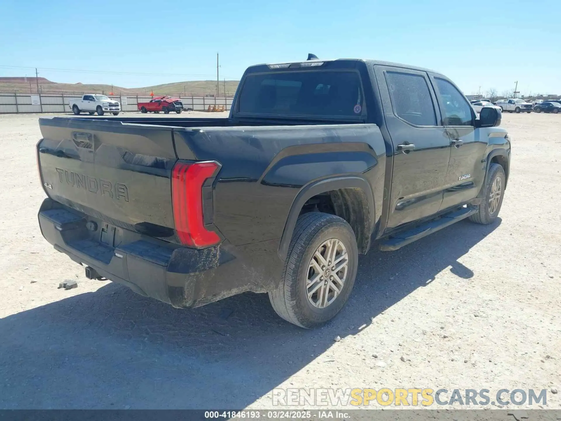4 Photograph of a damaged car 5TFLA5DB3PX087591 TOYOTA TUNDRA 2023