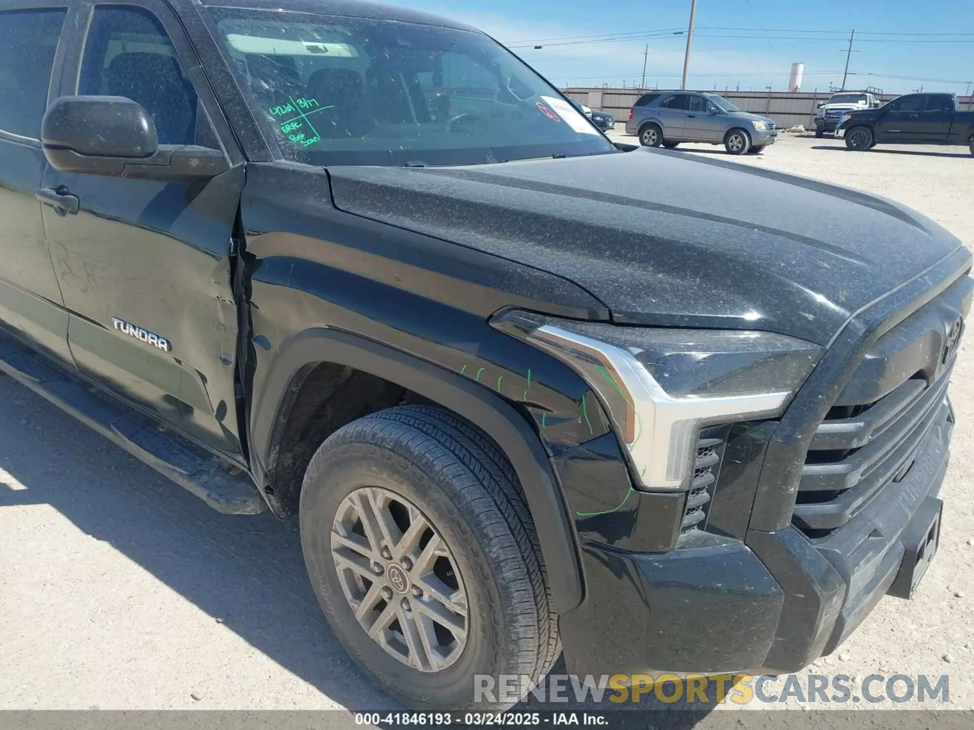 6 Photograph of a damaged car 5TFLA5DB3PX087591 TOYOTA TUNDRA 2023