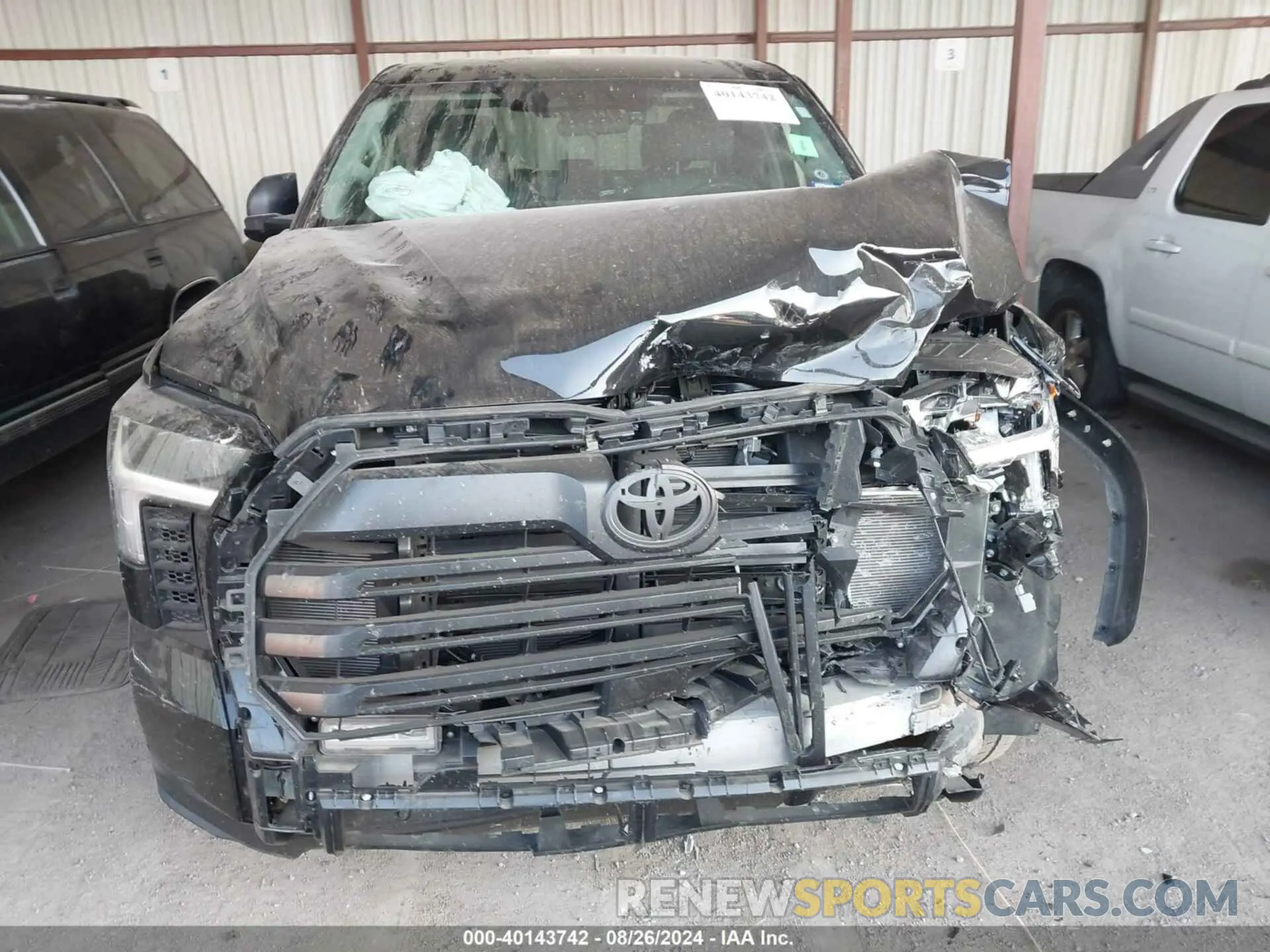 12 Photograph of a damaged car 5TFLA5DB4PX123014 TOYOTA TUNDRA 2023