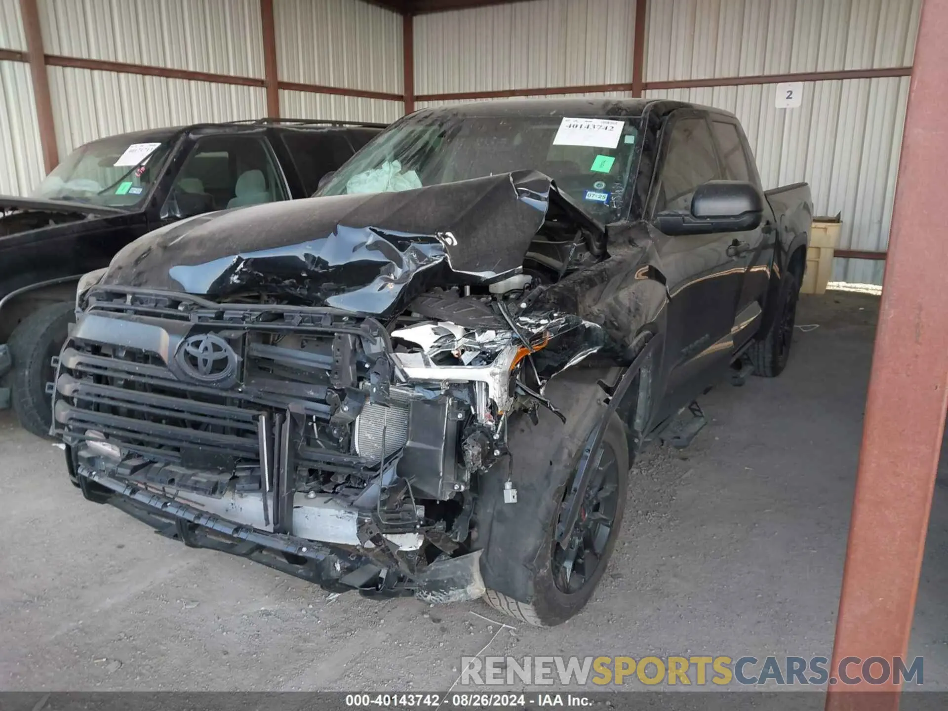 2 Photograph of a damaged car 5TFLA5DB4PX123014 TOYOTA TUNDRA 2023
