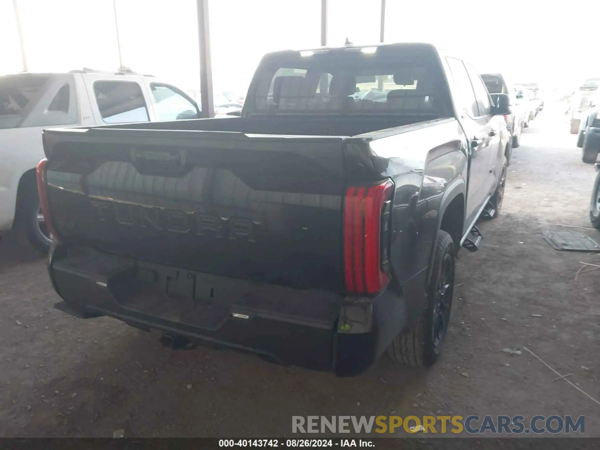 4 Photograph of a damaged car 5TFLA5DB4PX123014 TOYOTA TUNDRA 2023
