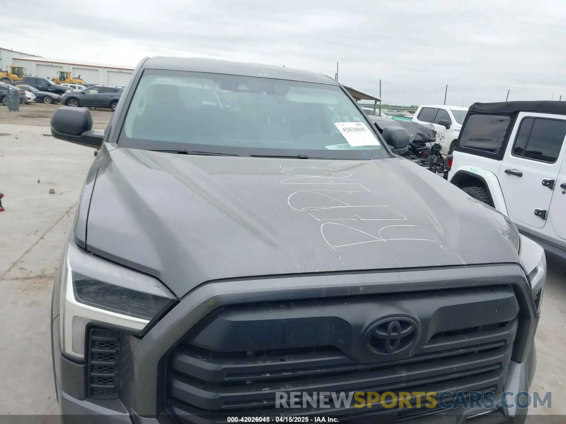 6 Photograph of a damaged car 5TFLA5DB5PX100891 TOYOTA TUNDRA 2023