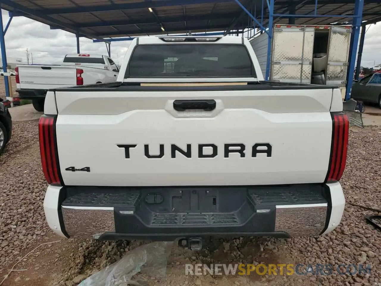 6 Photograph of a damaged car 5TFLA5DB6PX096396 TOYOTA TUNDRA 2023