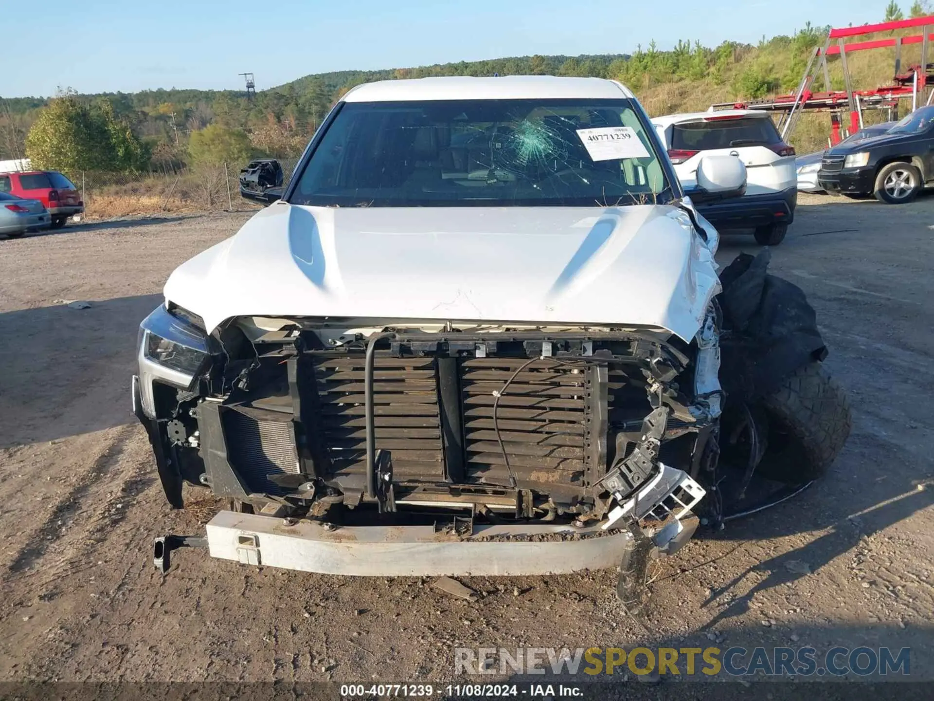 6 Photograph of a damaged car 5TFLA5DB6PX102827 TOYOTA TUNDRA 2023