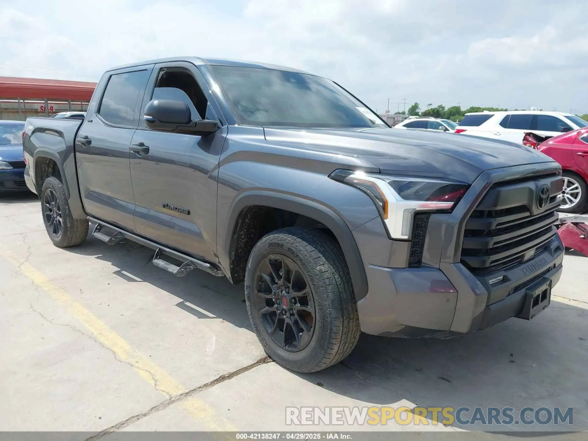 1 Photograph of a damaged car 5TFLA5DB6PX106327 TOYOTA TUNDRA 2023