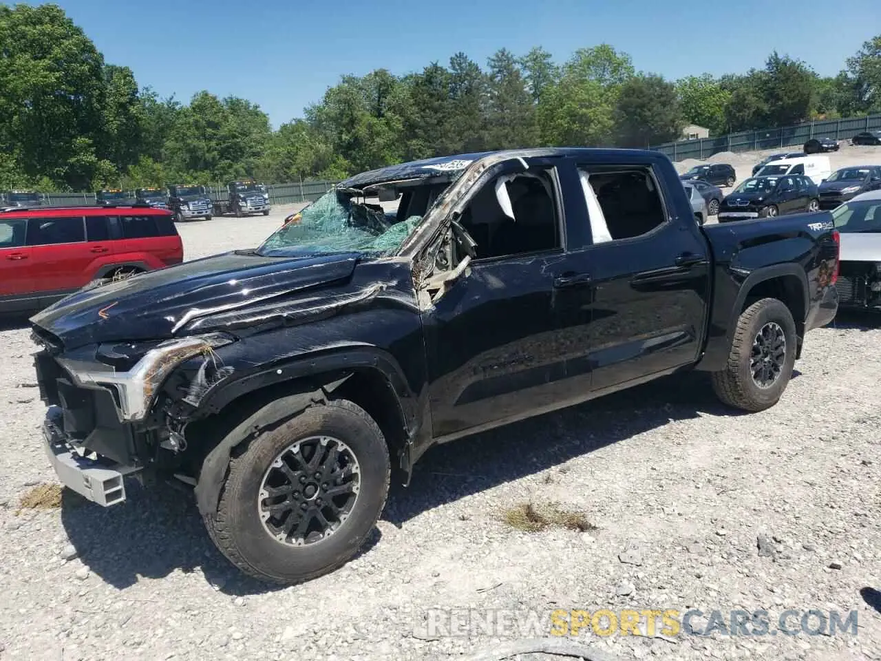 1 Photograph of a damaged car 5TFLA5DB7PX120740 TOYOTA TUNDRA 2023