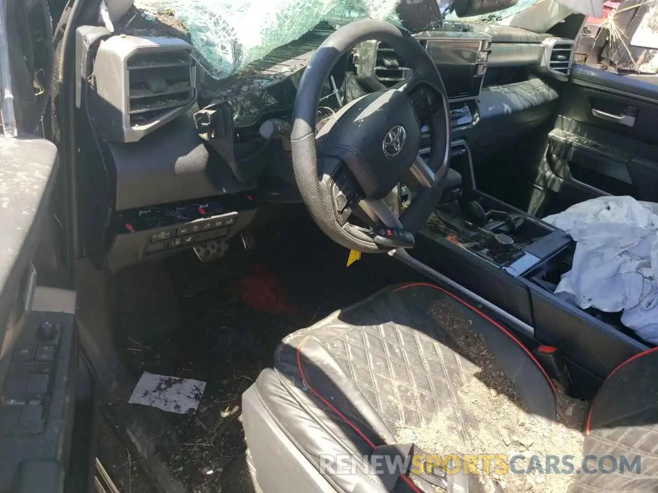 8 Photograph of a damaged car 5TFLA5DB7PX120740 TOYOTA TUNDRA 2023
