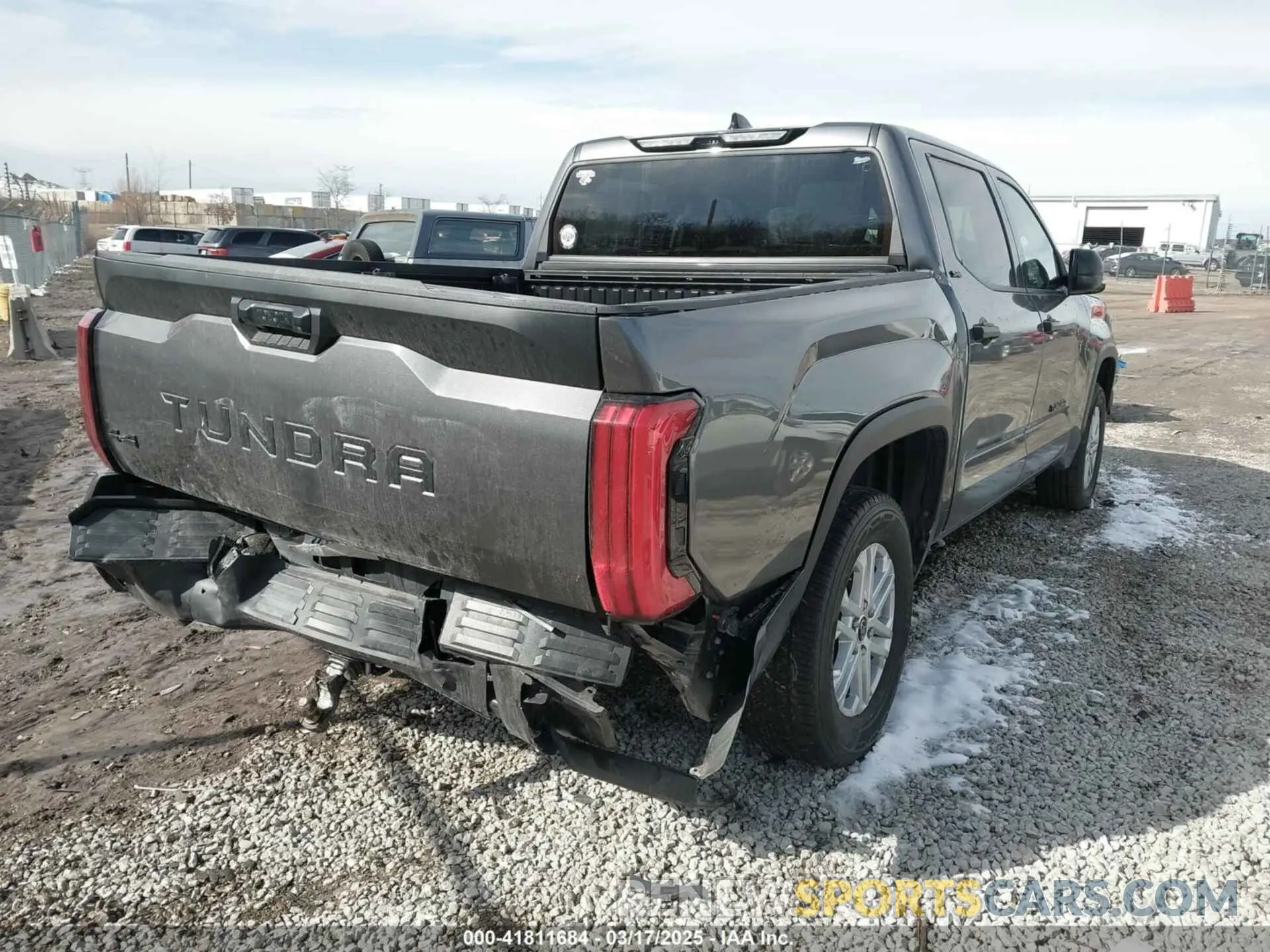 4 Photograph of a damaged car 5TFLA5DB8PX084170 TOYOTA TUNDRA 2023