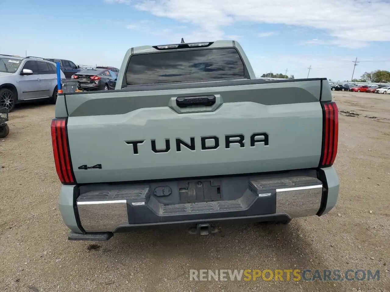 6 Photograph of a damaged car 5TFLA5DB8PX092916 TOYOTA TUNDRA 2023