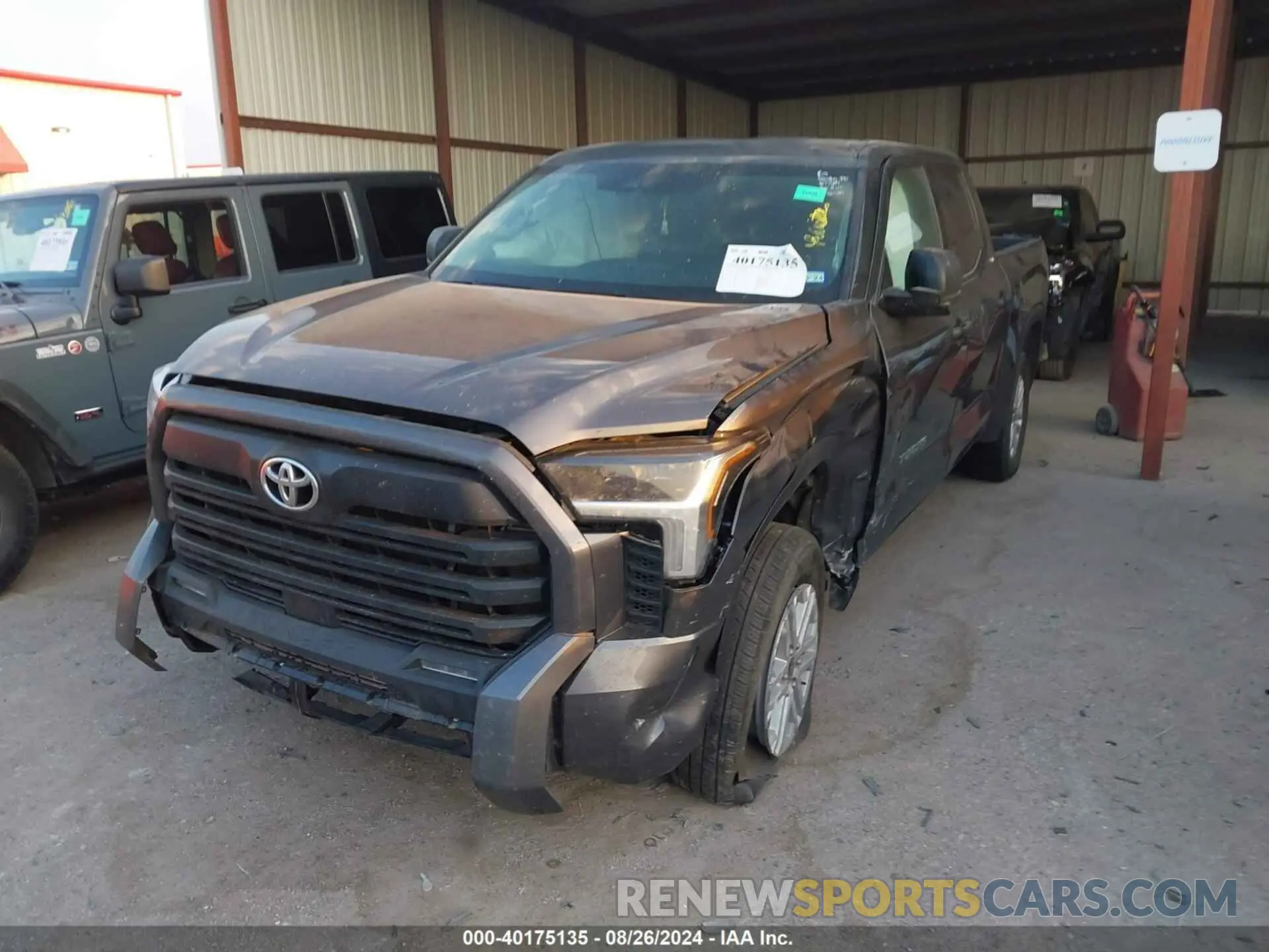 2 Photograph of a damaged car 5TFLA5DB9PX085148 TOYOTA TUNDRA 2023