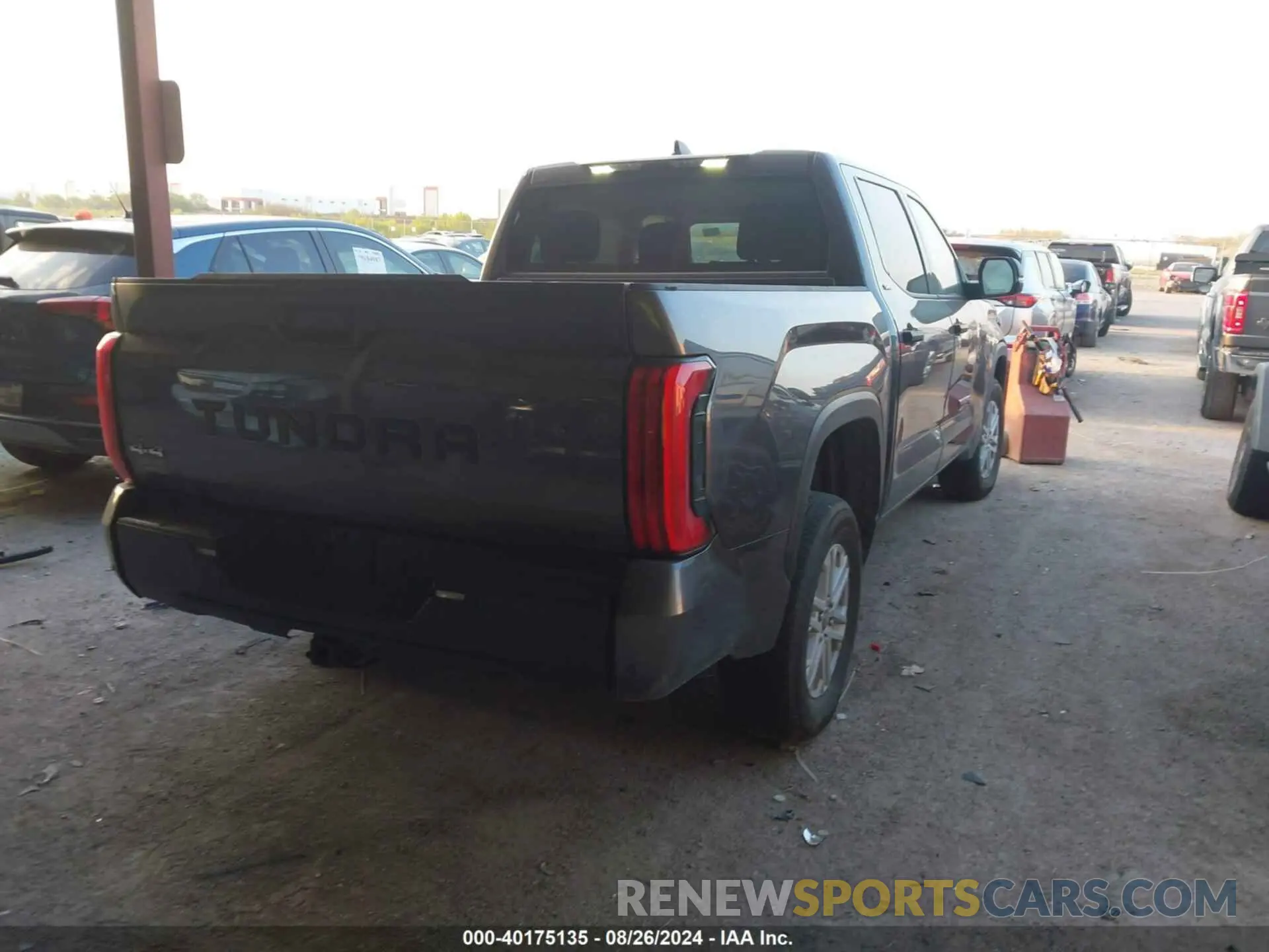 4 Photograph of a damaged car 5TFLA5DB9PX085148 TOYOTA TUNDRA 2023