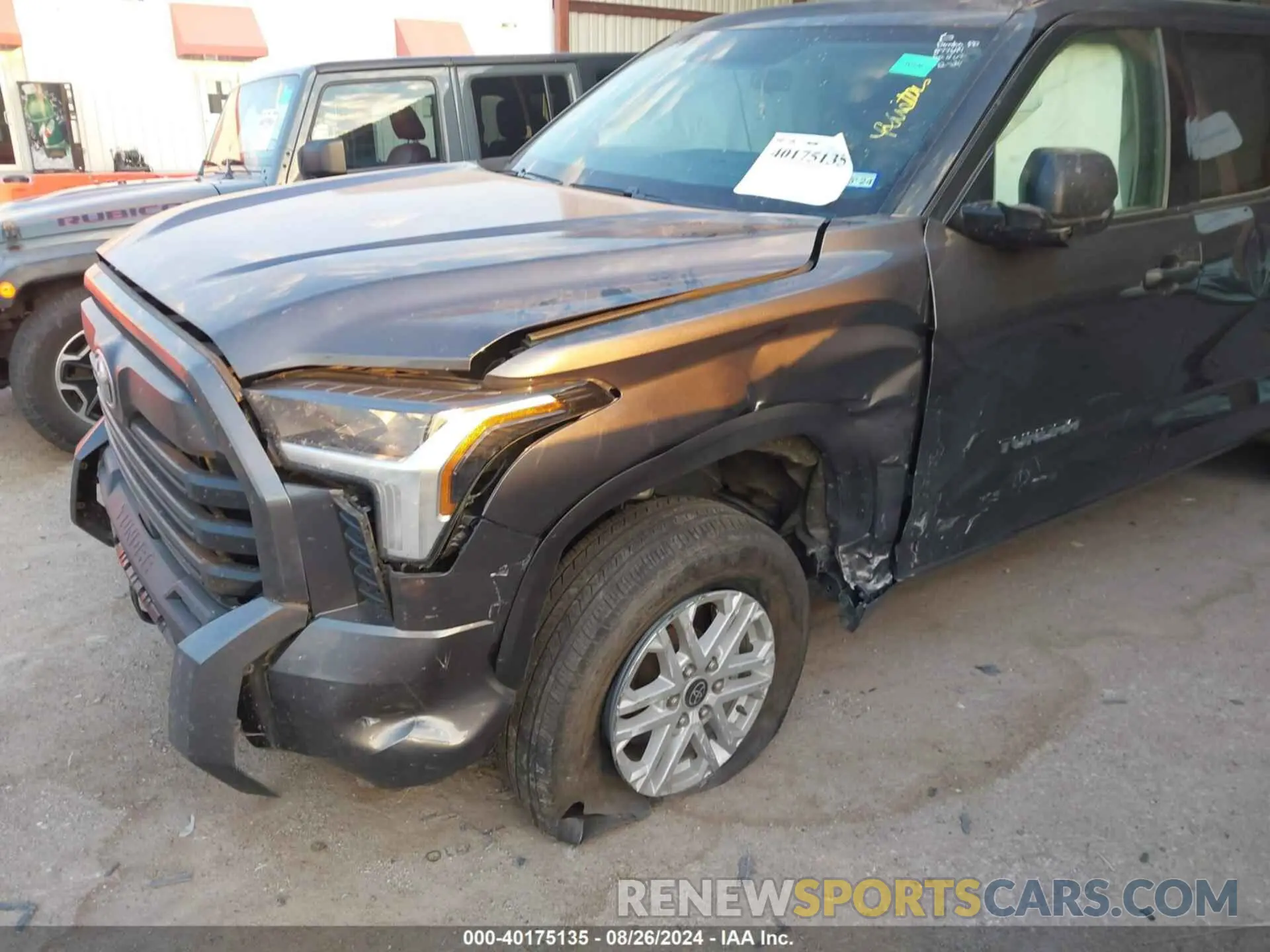 6 Photograph of a damaged car 5TFLA5DB9PX085148 TOYOTA TUNDRA 2023