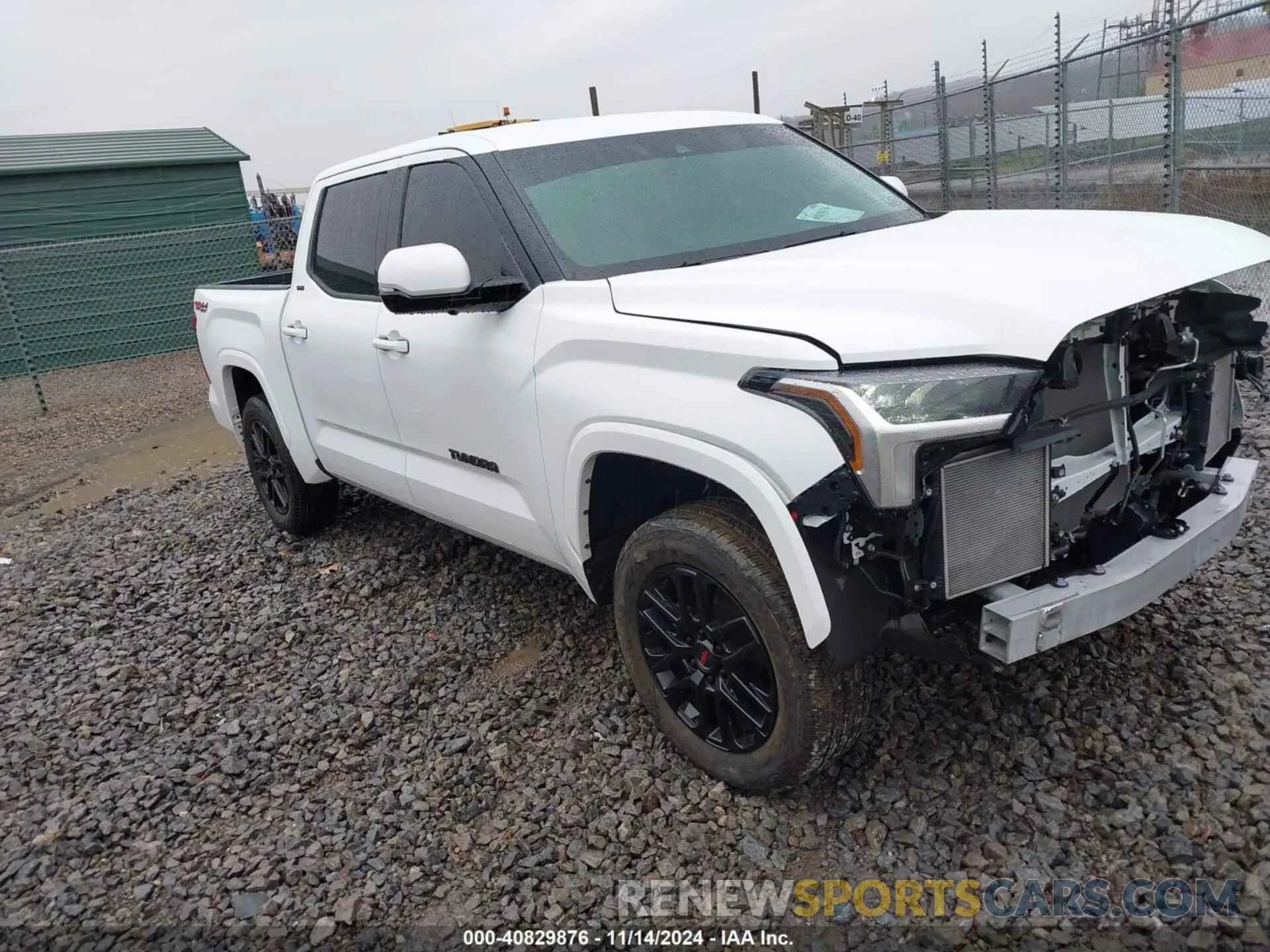 1 Photograph of a damaged car 5TFLA5DB9PX107343 TOYOTA TUNDRA 2023