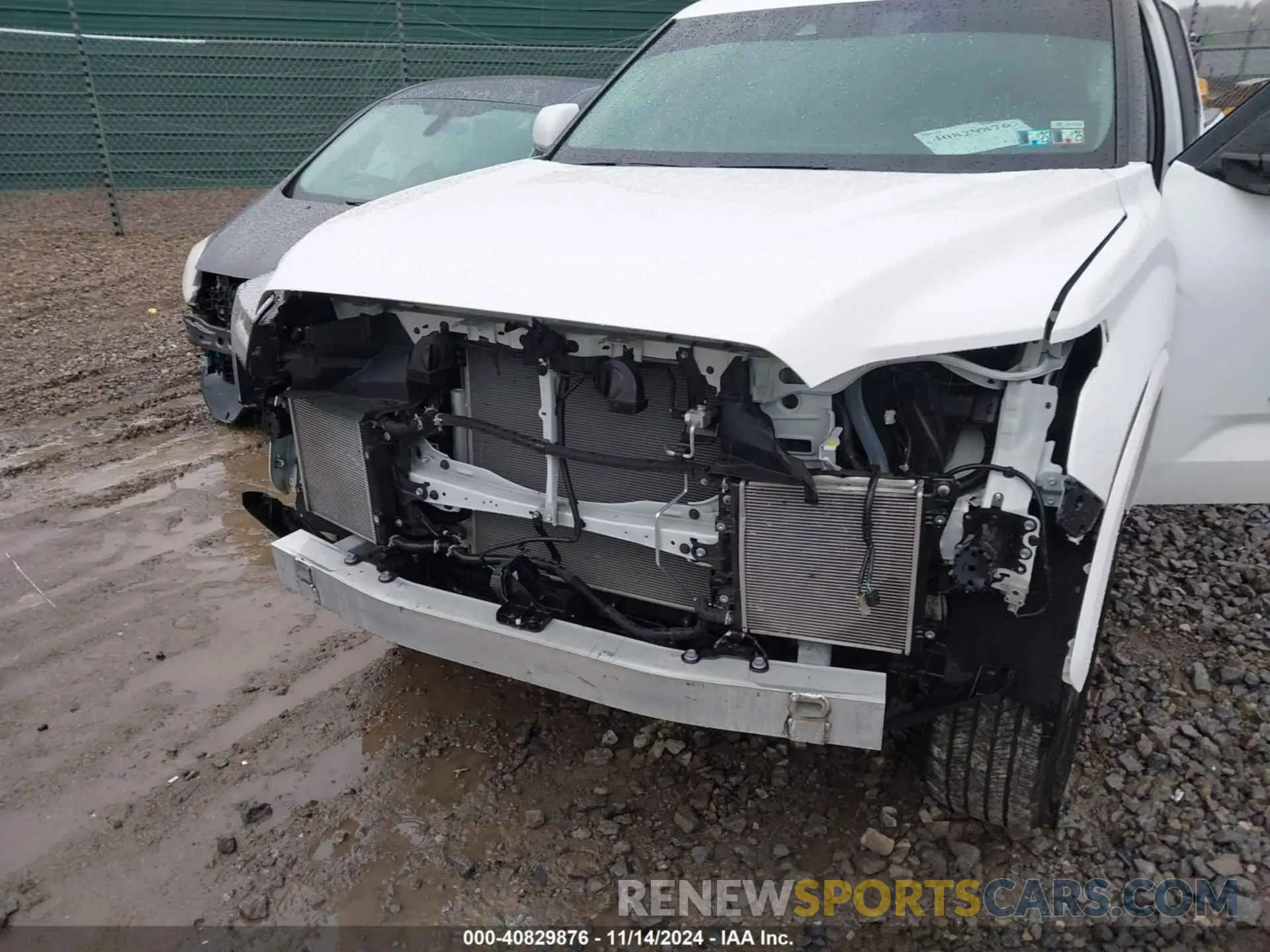 6 Photograph of a damaged car 5TFLA5DB9PX107343 TOYOTA TUNDRA 2023