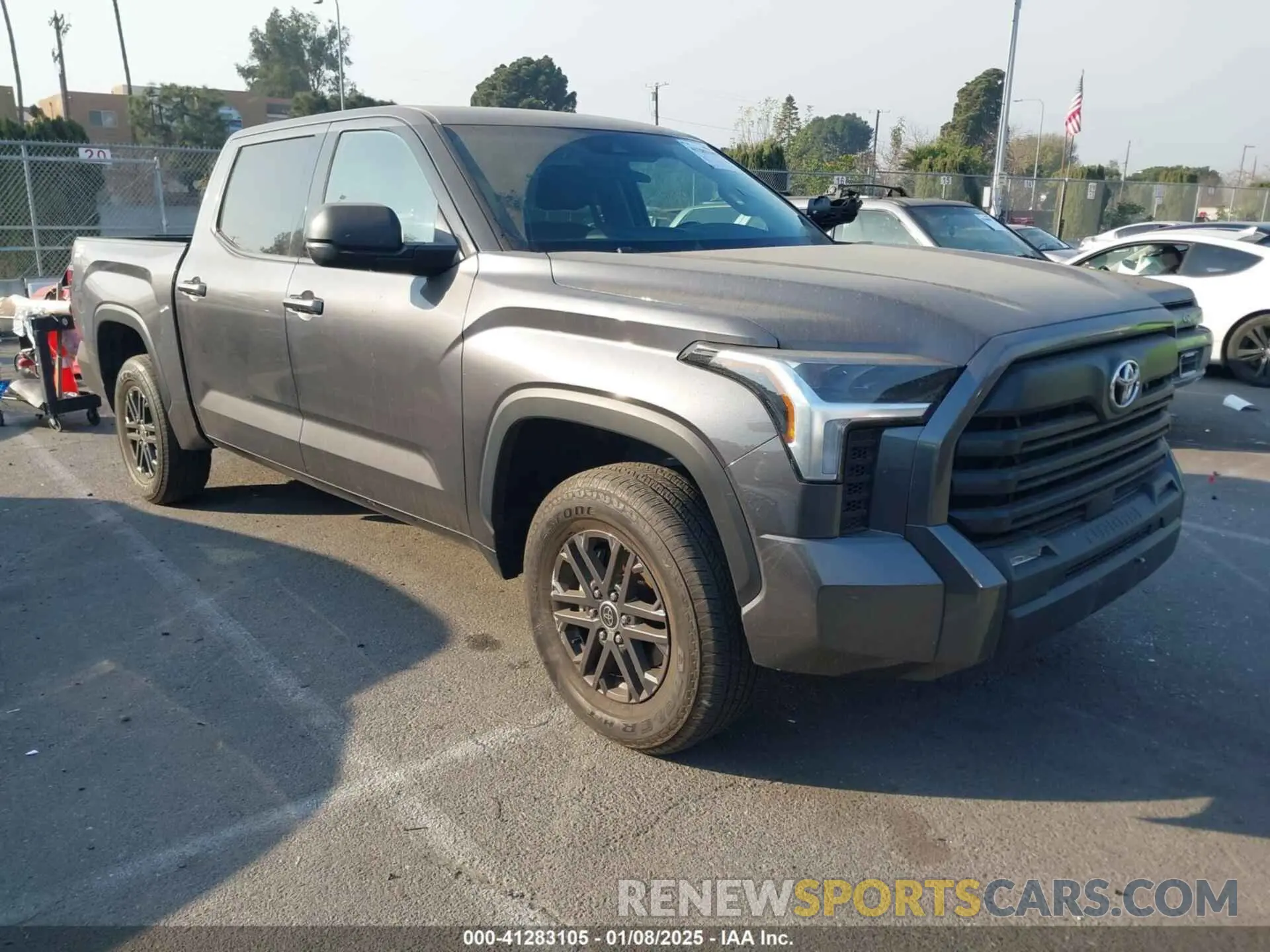 1 Photograph of a damaged car 5TFLA5DBXPX066561 TOYOTA TUNDRA 2023