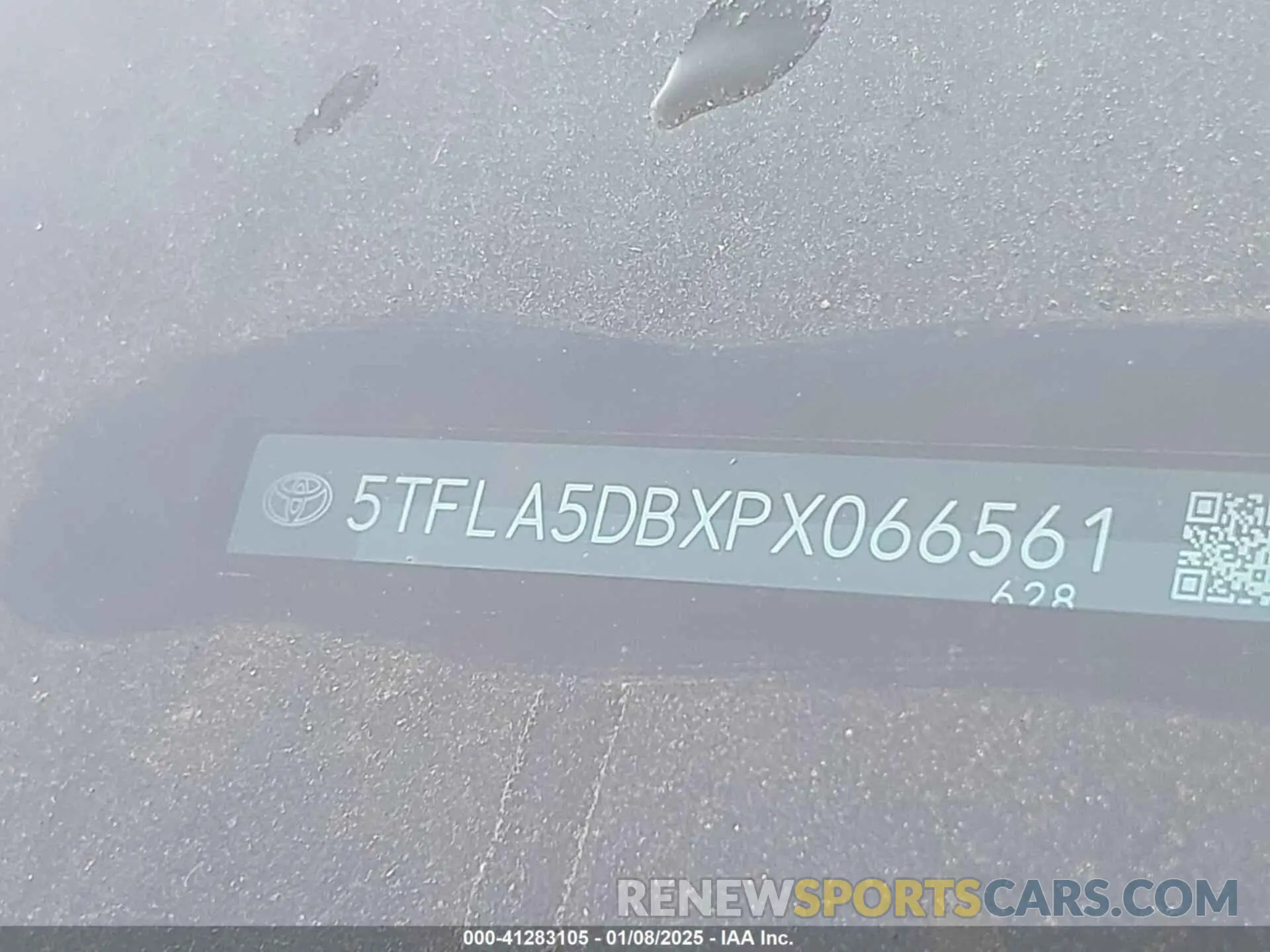 9 Photograph of a damaged car 5TFLA5DBXPX066561 TOYOTA TUNDRA 2023