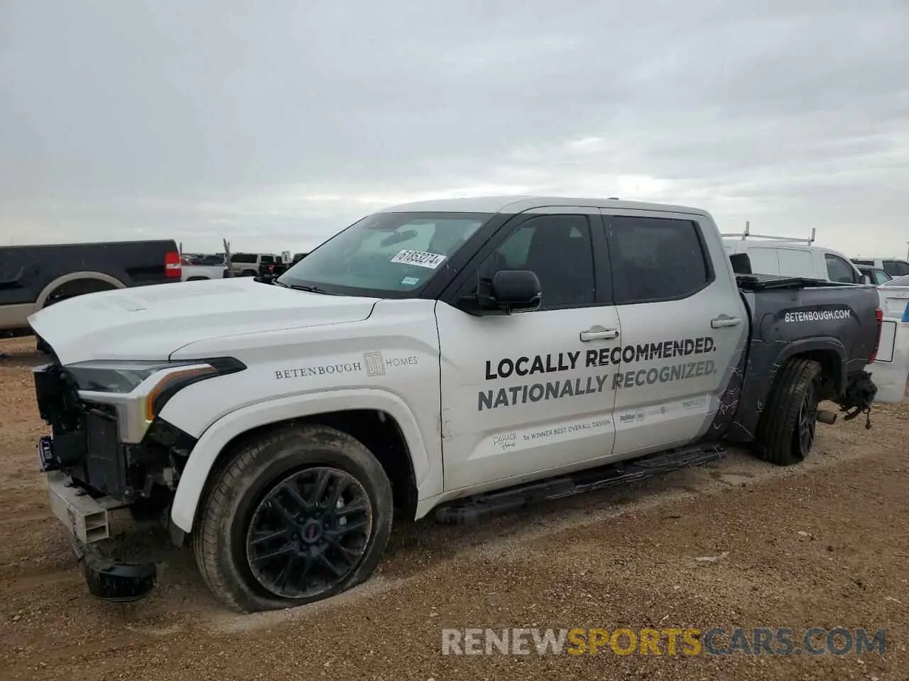1 Photograph of a damaged car 5TFLA5DBXPX084686 TOYOTA TUNDRA 2023