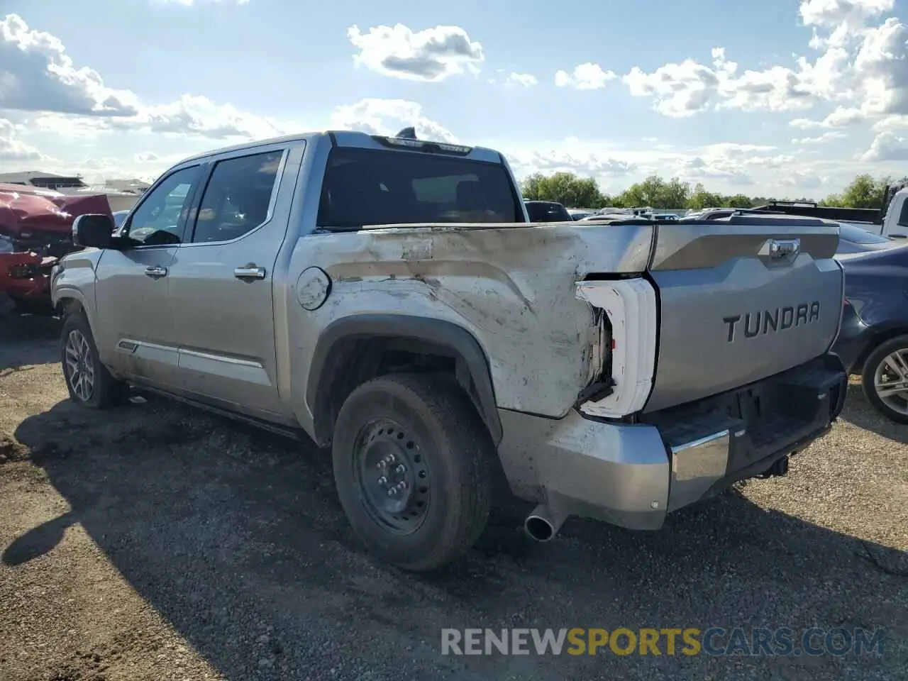 2 Photograph of a damaged car 5TFMA5AB6PX026745 TOYOTA TUNDRA 2023