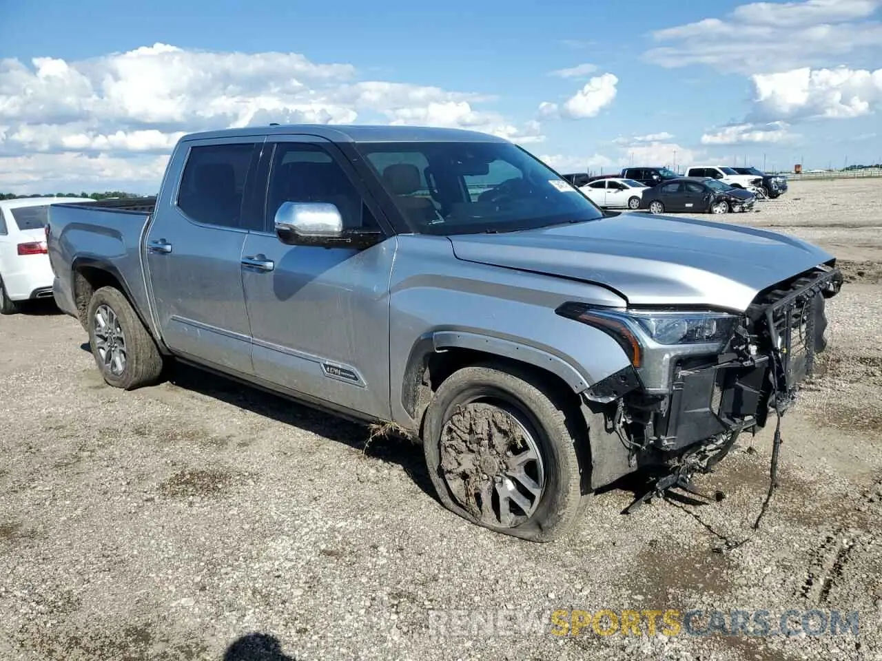 4 Photograph of a damaged car 5TFMA5AB6PX026745 TOYOTA TUNDRA 2023