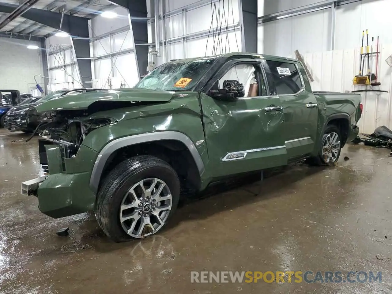1 Photograph of a damaged car 5TFMA5DB9PX117651 TOYOTA TUNDRA 2023