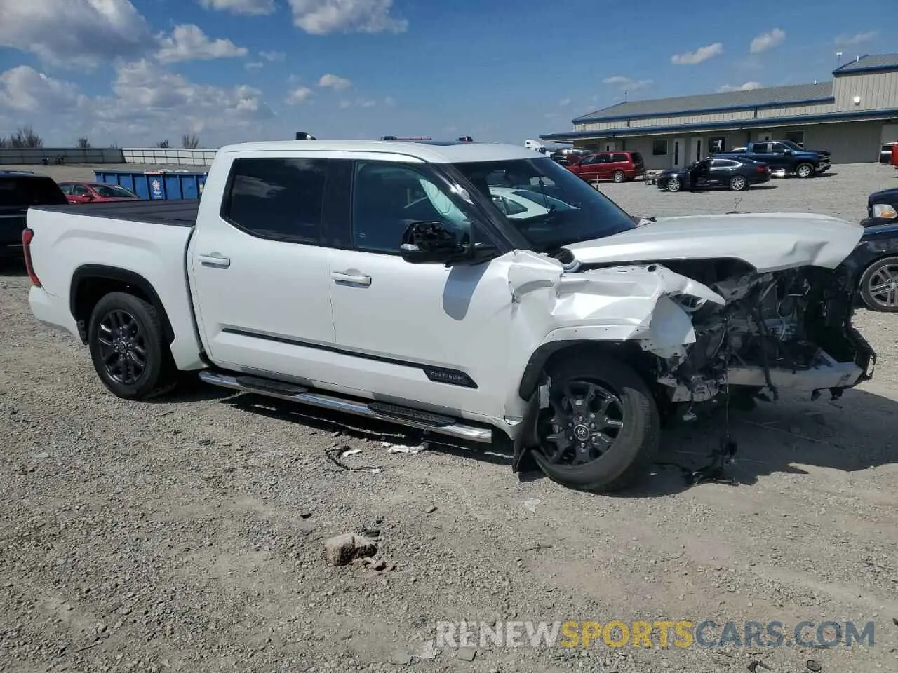 4 Photograph of a damaged car 5TFNA5DB2PX077031 TOYOTA TUNDRA 2023