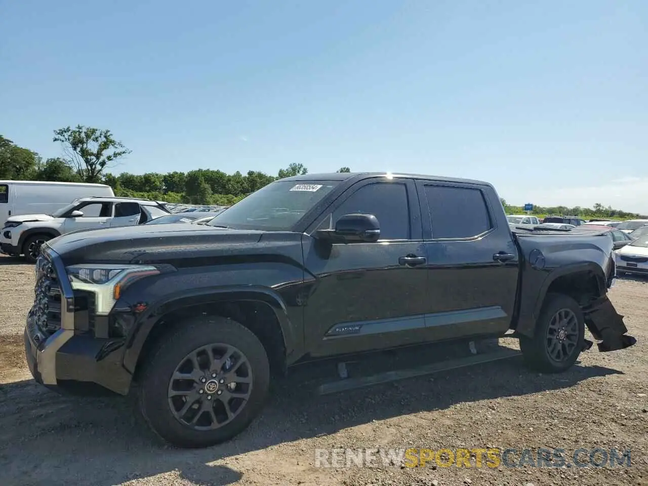 1 Photograph of a damaged car 5TFNA5DB2PX087283 TOYOTA TUNDRA 2023