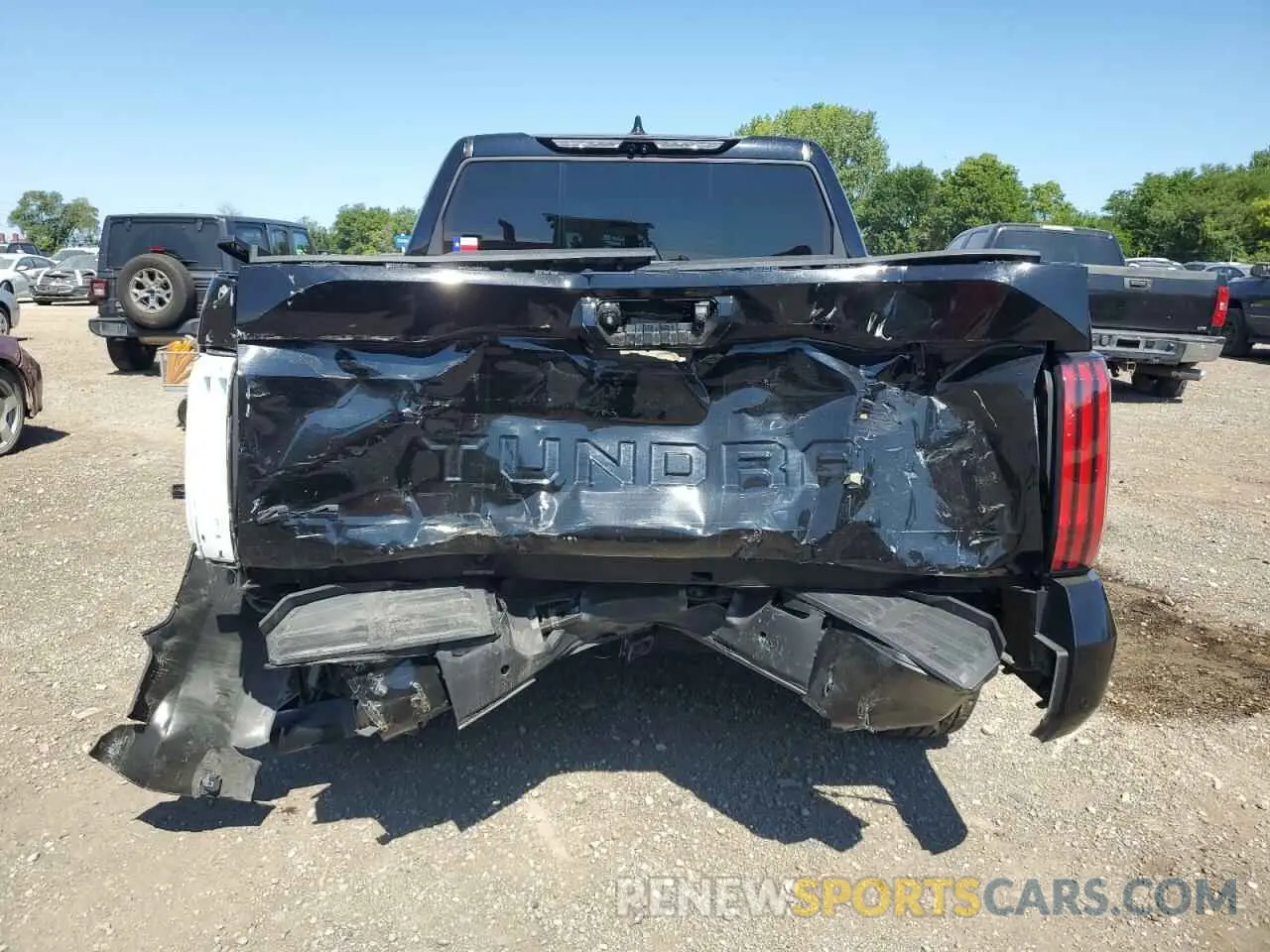 6 Photograph of a damaged car 5TFNA5DB2PX087283 TOYOTA TUNDRA 2023