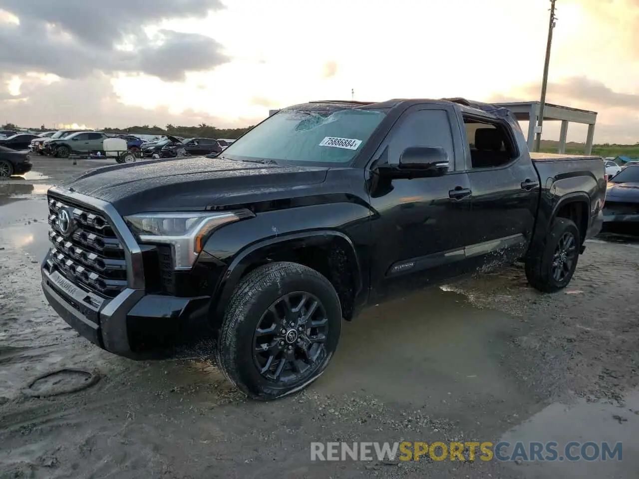 1 Photograph of a damaged car 5TFNA5DBXPX066472 TOYOTA TUNDRA 2023
