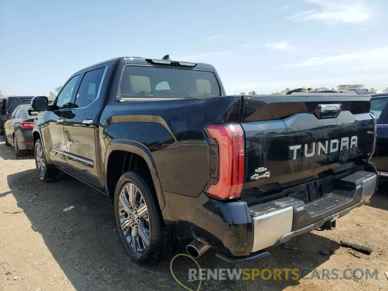 2 Photograph of a damaged car 5TFVC5DB0PX037217 TOYOTA TUNDRA 2023