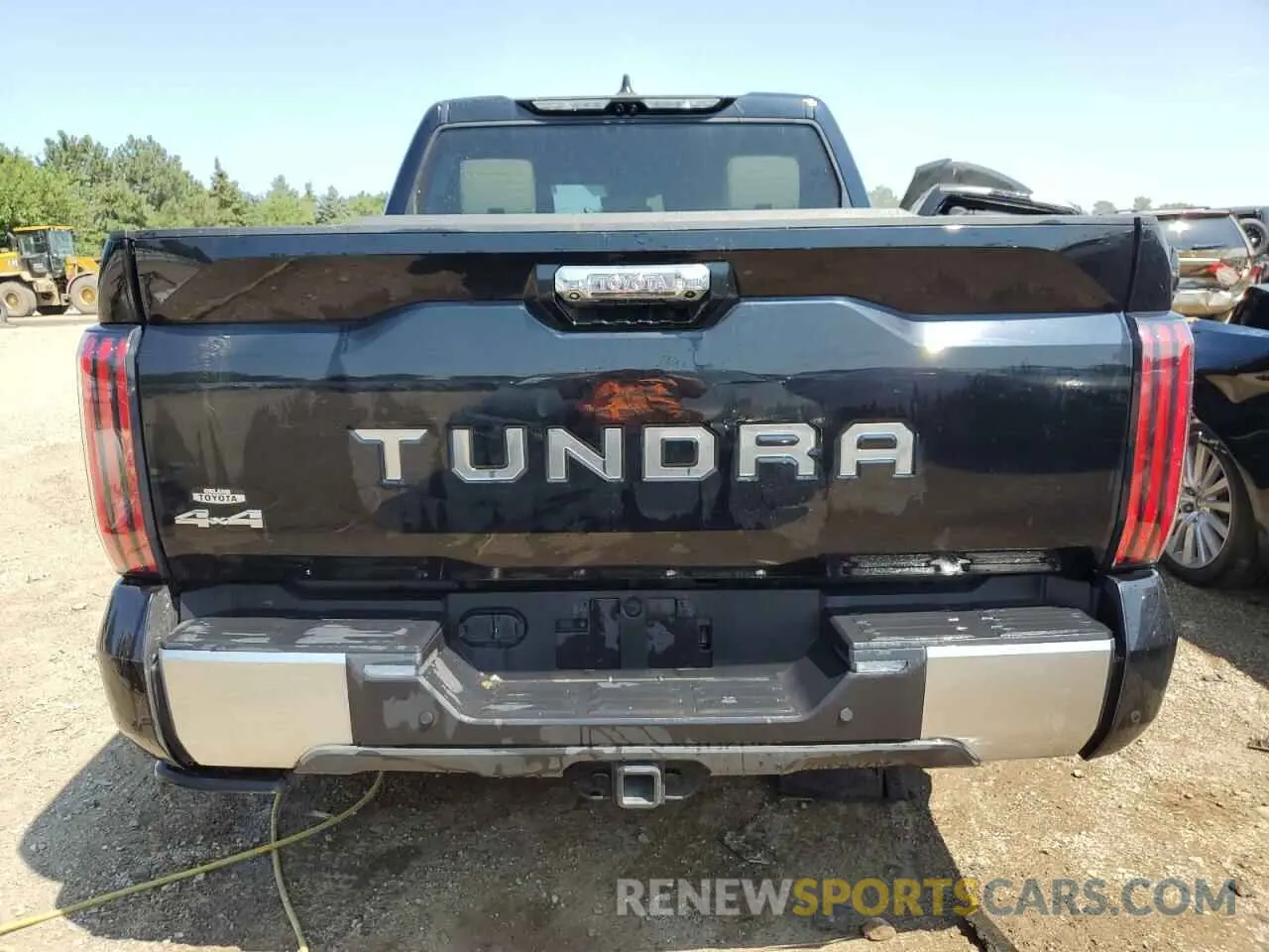 6 Photograph of a damaged car 5TFVC5DB0PX037217 TOYOTA TUNDRA 2023