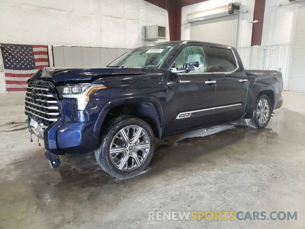 1 Photograph of a damaged car 5TFVC5DB2PX019771 TOYOTA TUNDRA 2023