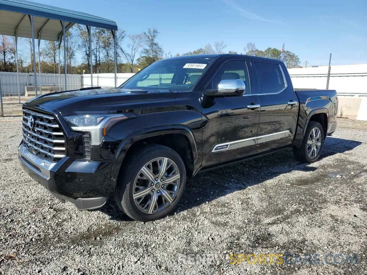 1 Photograph of a damaged car 5TFVC5DB3PX022338 TOYOTA TUNDRA 2023