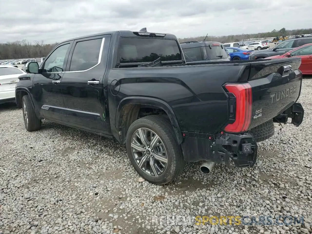 2 Photograph of a damaged car 5TFVC5DB5PX014189 TOYOTA TUNDRA 2023