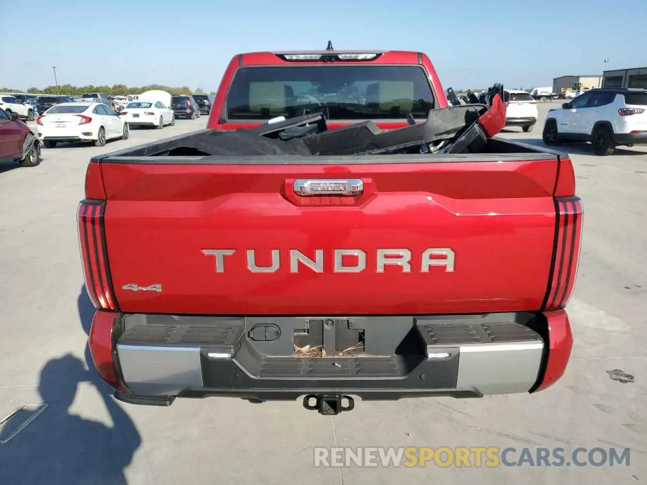 6 Photograph of a damaged car 5TFVC5DB5PX030960 TOYOTA TUNDRA 2023
