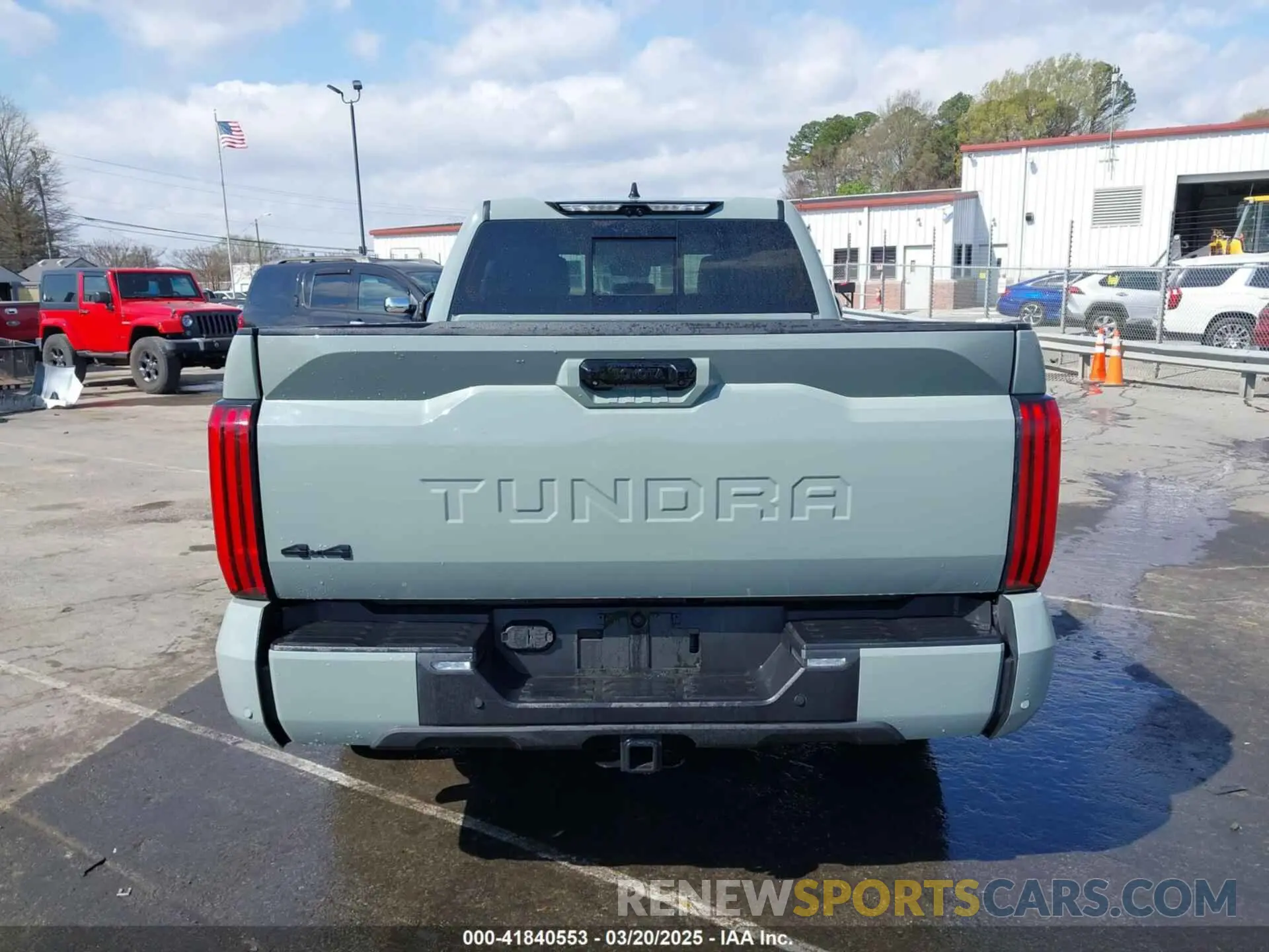 16 Photograph of a damaged car NCS107863 TOYOTA TUNDRA 2023