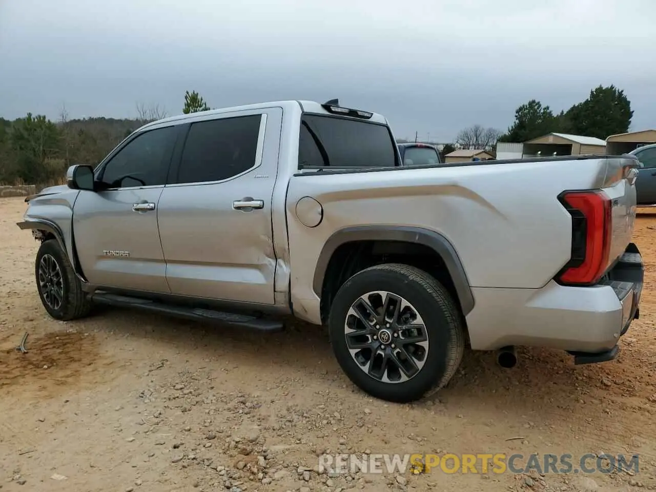 2 Photograph of a damaged car 5TFJA5ABXRX033087 TOYOTA TUNDRA 2024