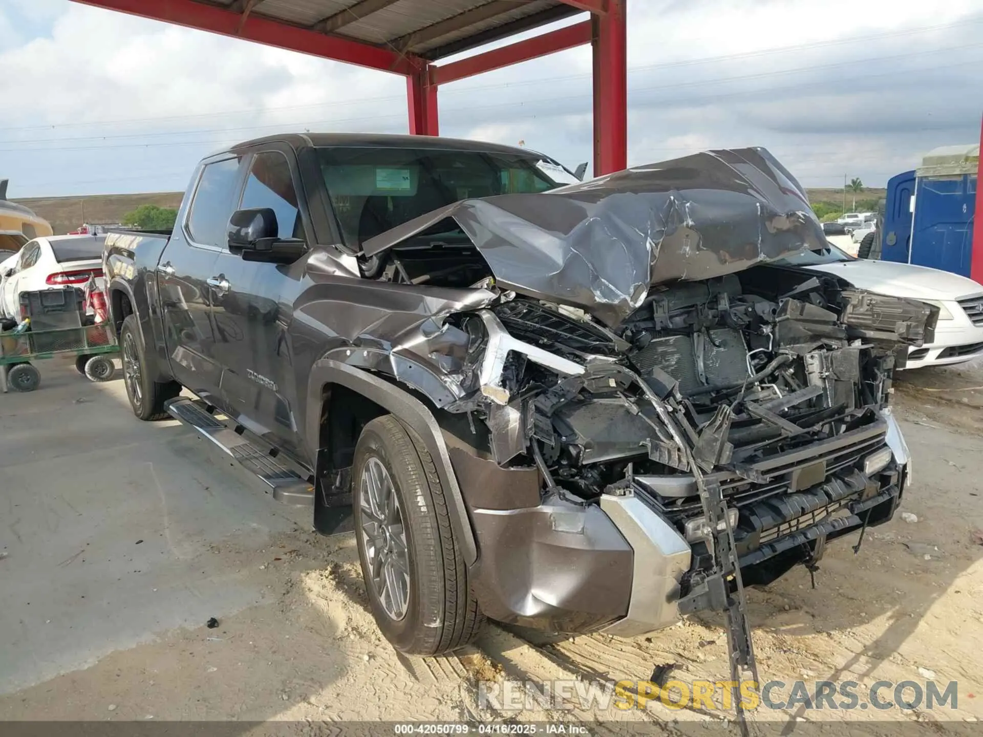 1 Photograph of a damaged car 5TFJA5BC0RX003099 TOYOTA TUNDRA 2024