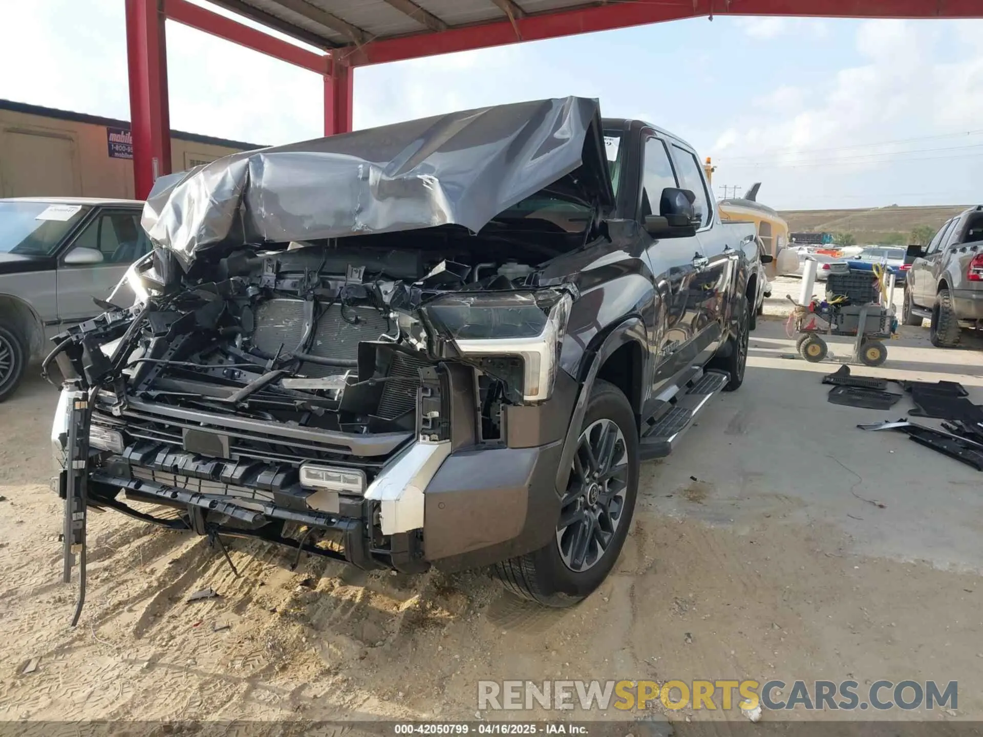 2 Photograph of a damaged car 5TFJA5BC0RX003099 TOYOTA TUNDRA 2024