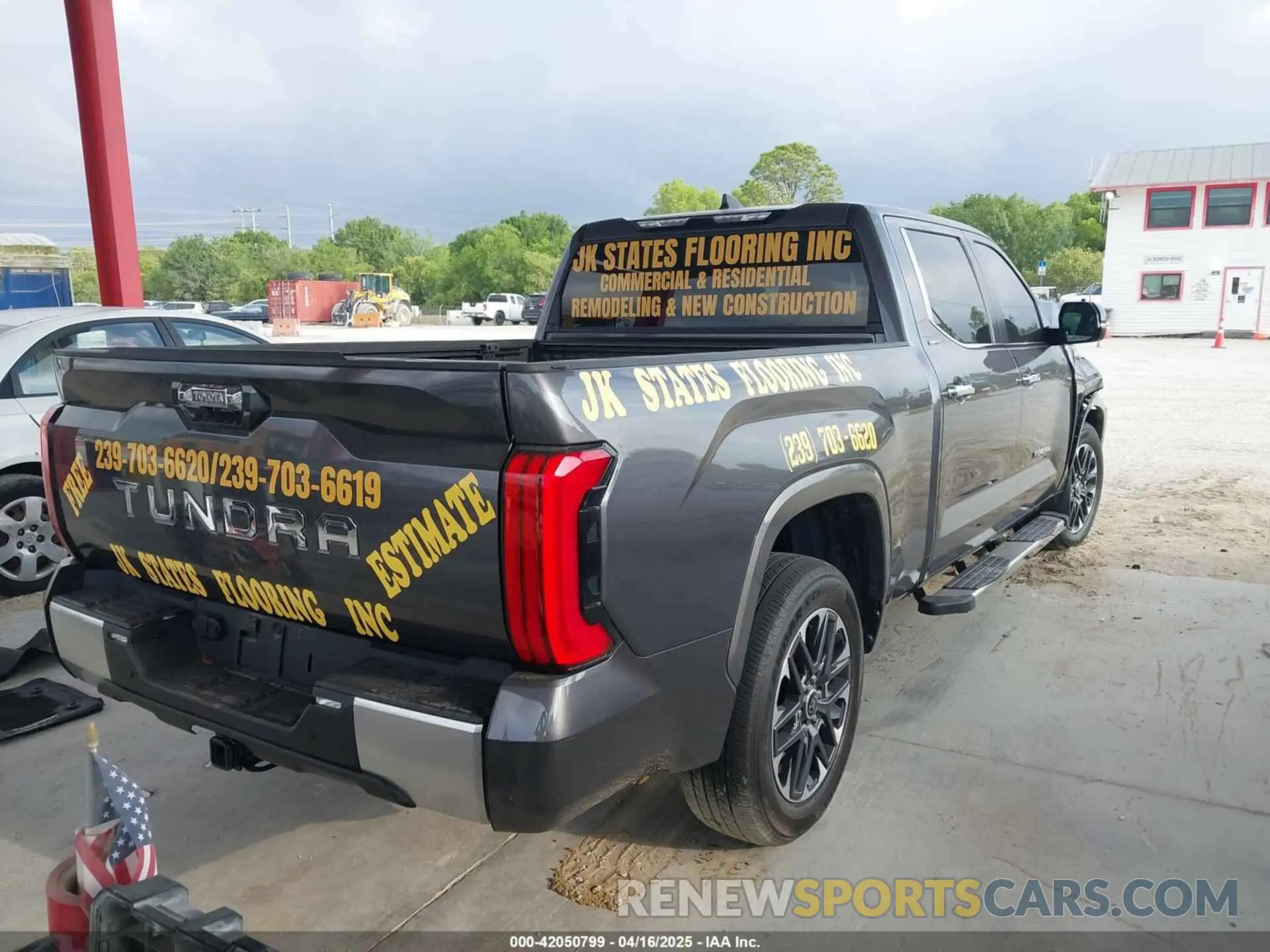4 Photograph of a damaged car 5TFJA5BC0RX003099 TOYOTA TUNDRA 2024