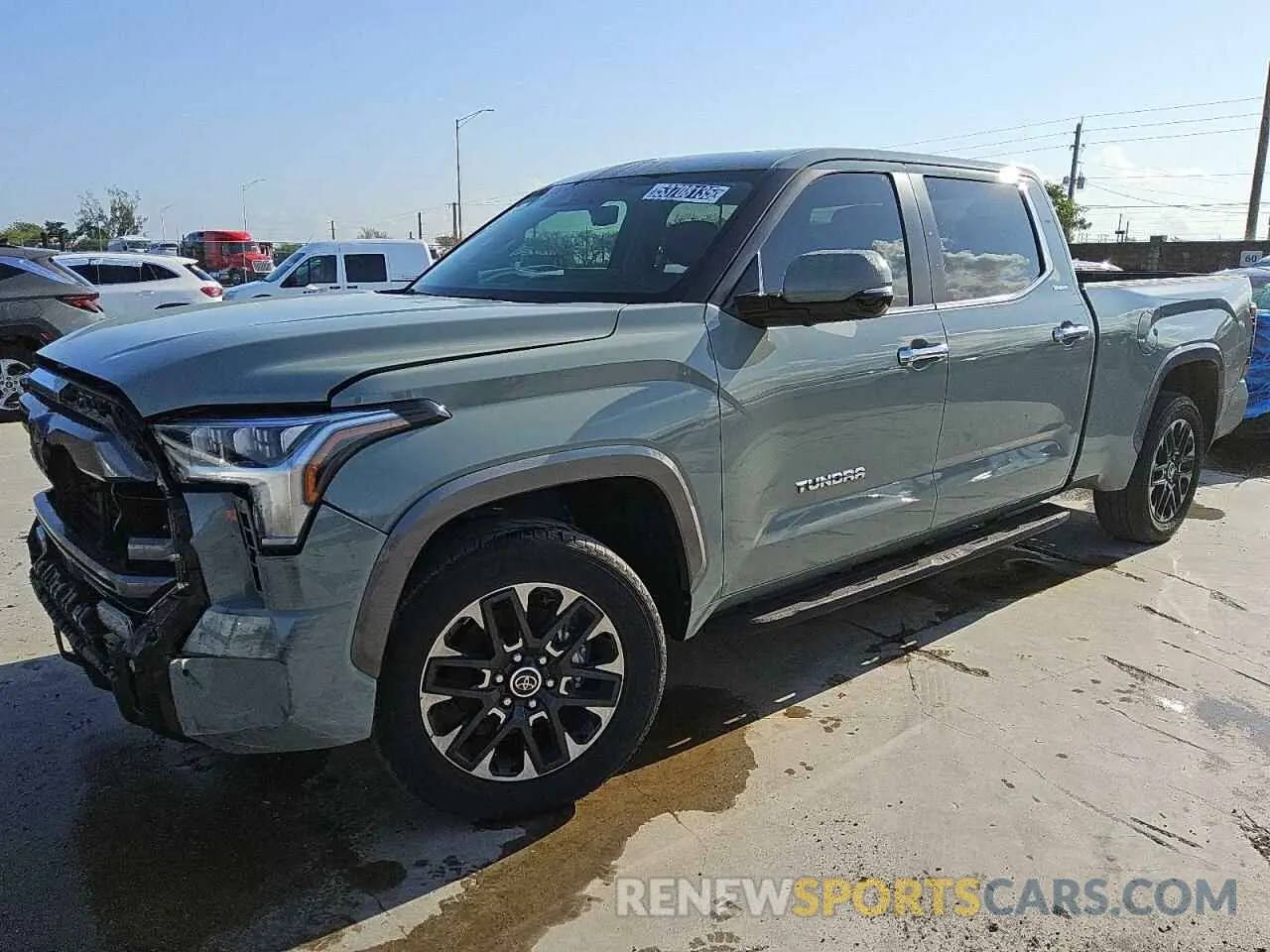 1 Photograph of a damaged car 5TFJA5BC0RX003412 TOYOTA TUNDRA 2024