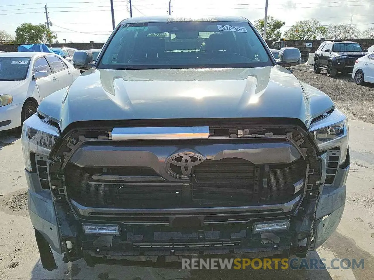 5 Photograph of a damaged car 5TFJA5BC0RX003412 TOYOTA TUNDRA 2024