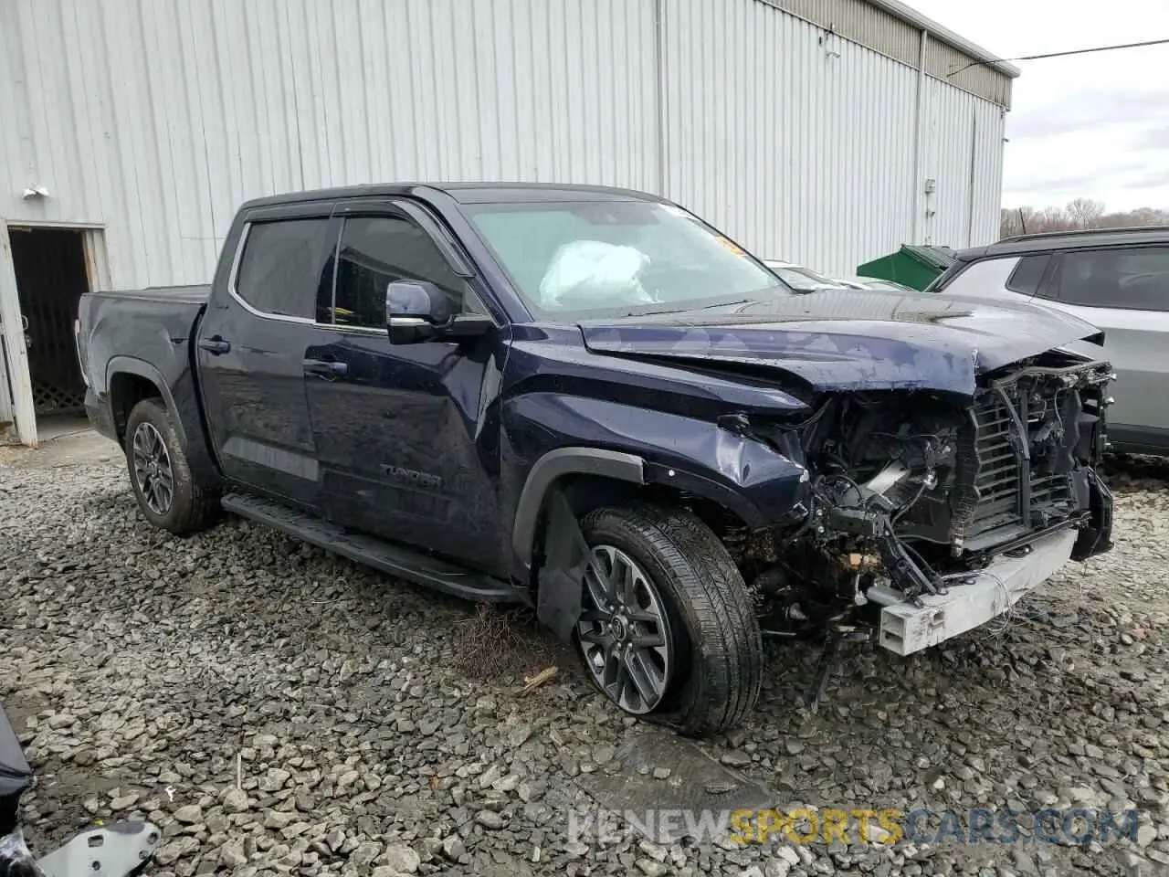 4 Photograph of a damaged car 5TFJA5DB1RX141660 TOYOTA TUNDRA 2024