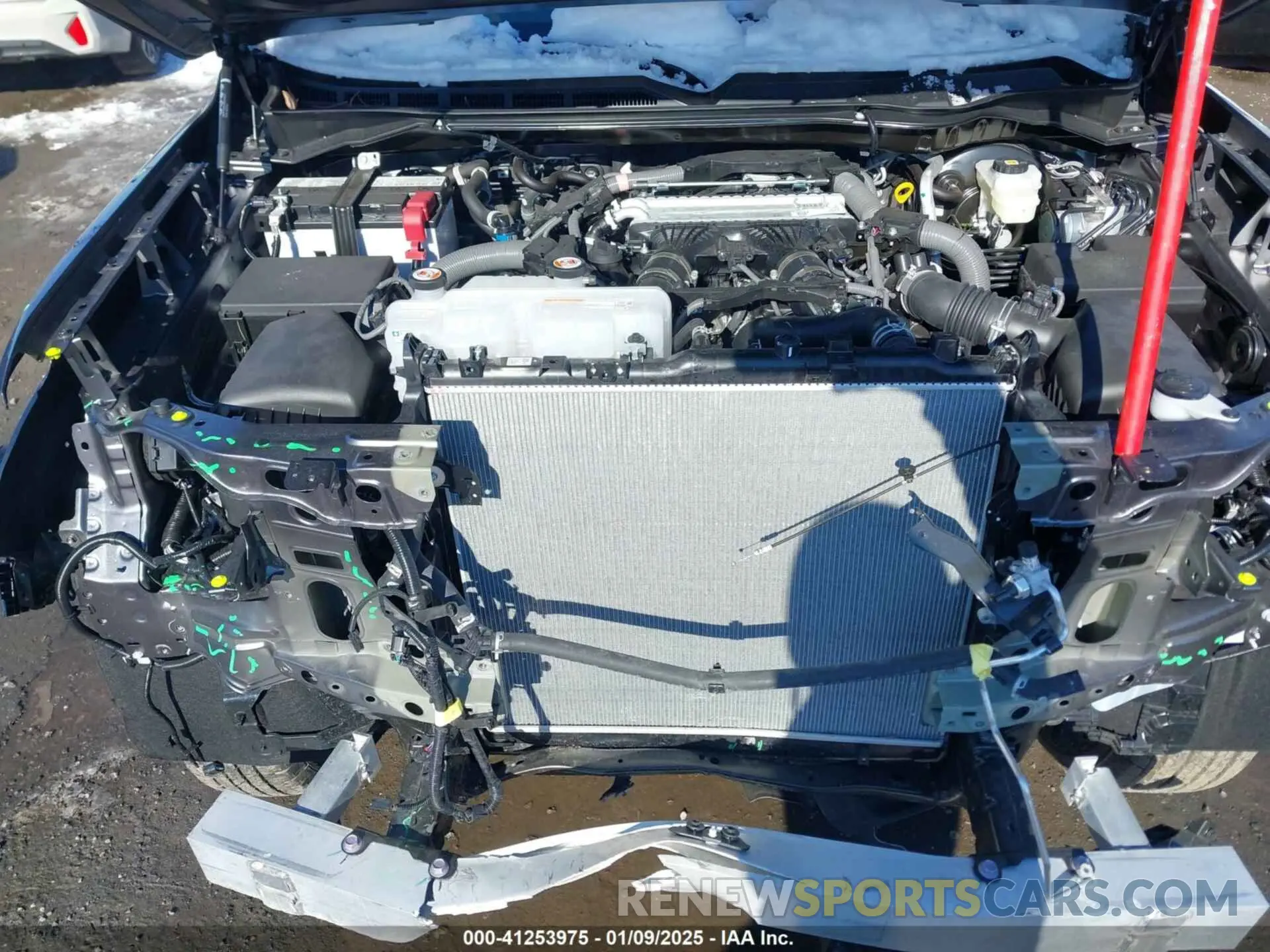 10 Photograph of a damaged car 5TFJA5DB1RX235201 TOYOTA TUNDRA 2024