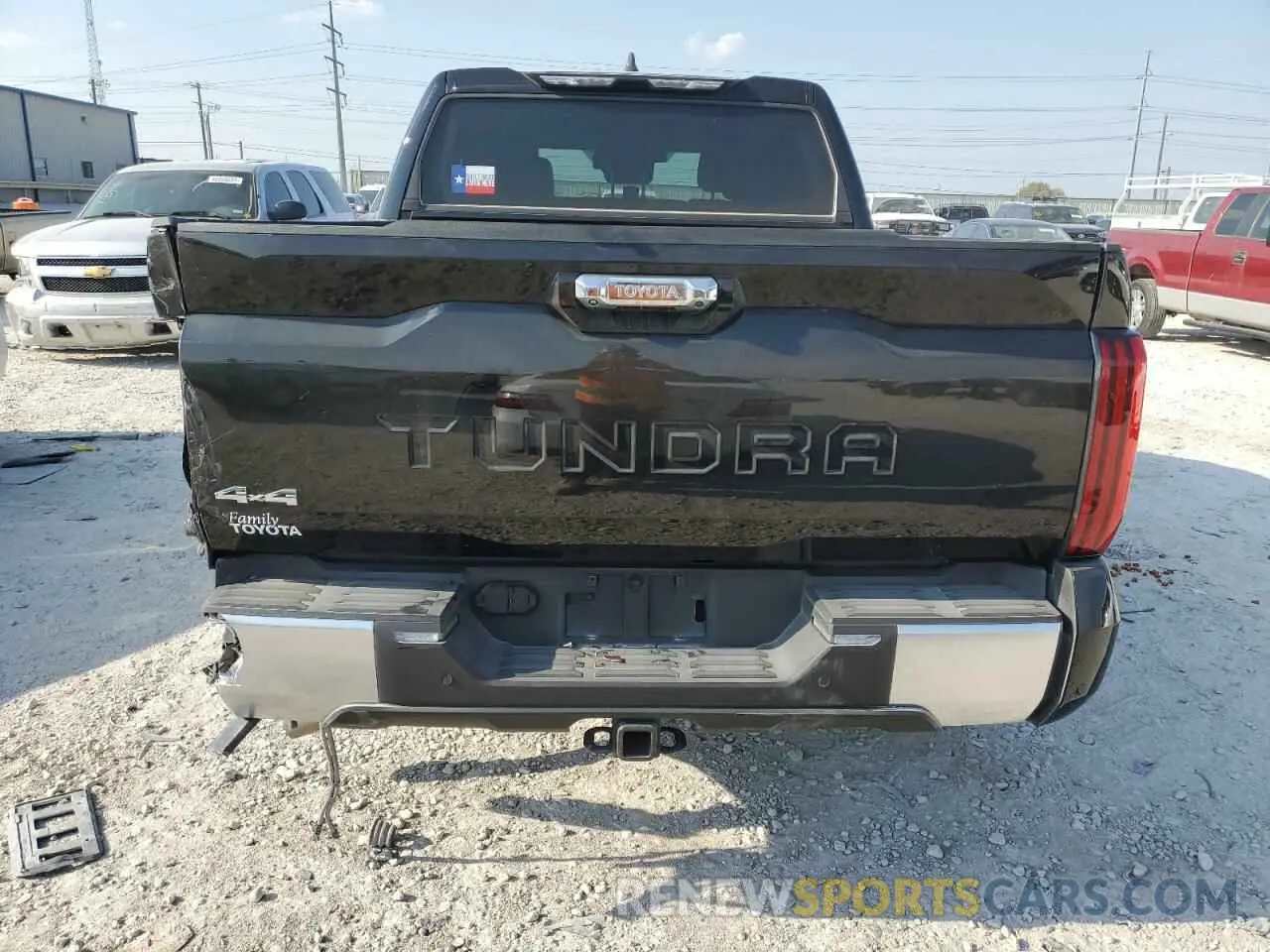 6 Photograph of a damaged car 5TFJA5DB3RX165314 TOYOTA TUNDRA 2024