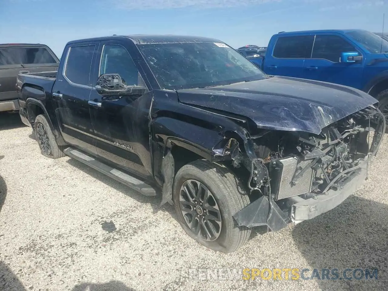 4 Photograph of a damaged car 5TFJA5DB4RX153639 TOYOTA TUNDRA 2024