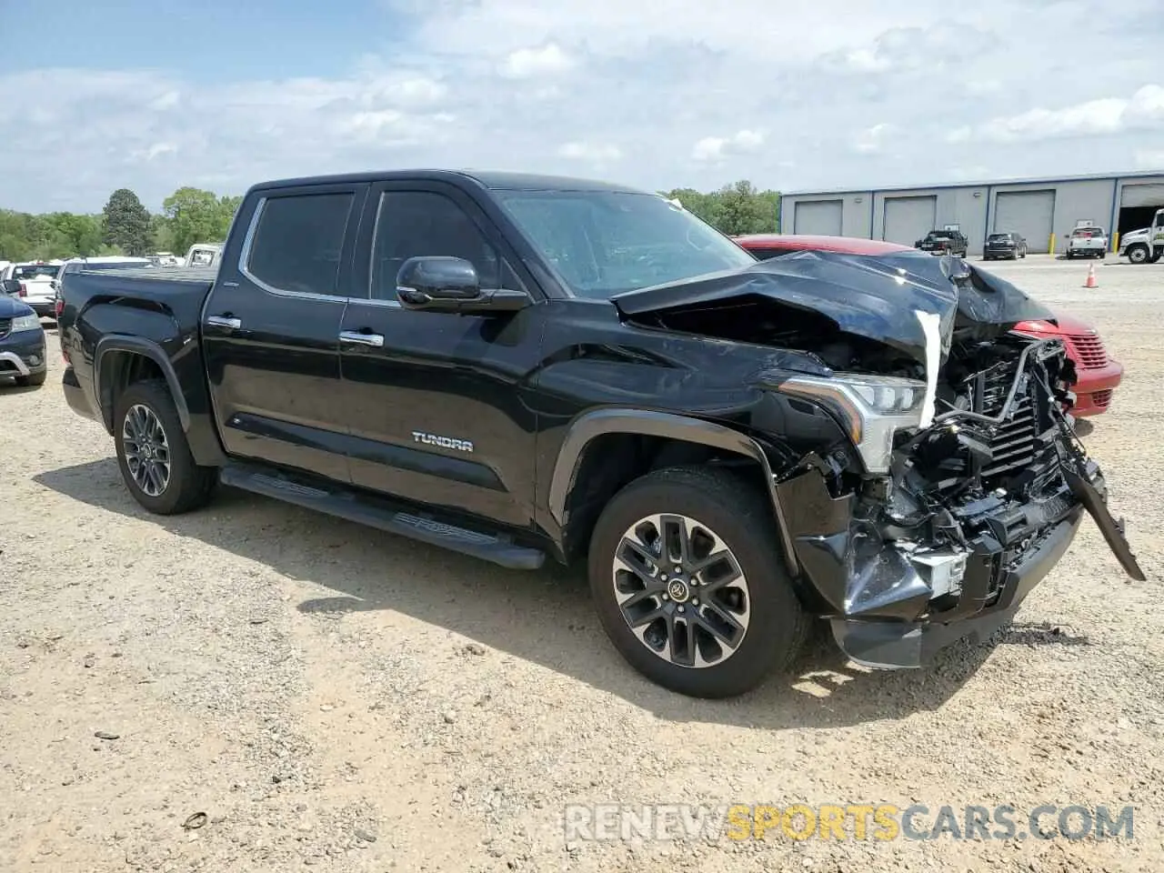 4 Photograph of a damaged car 5TFJA5DB4RX155701 TOYOTA TUNDRA 2024