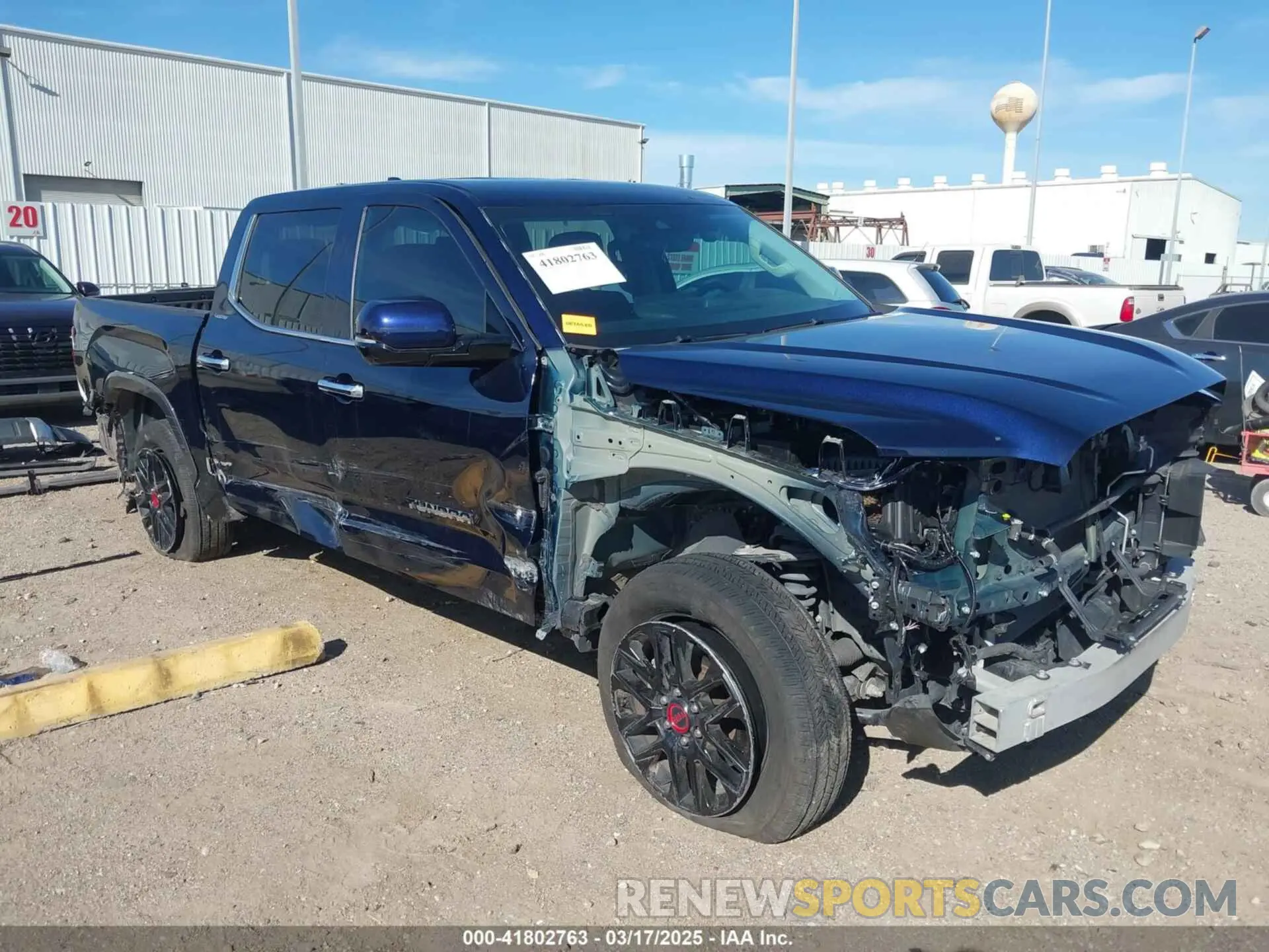 1 Photograph of a damaged car 5TFJA5DB4RX159604 TOYOTA TUNDRA 2024